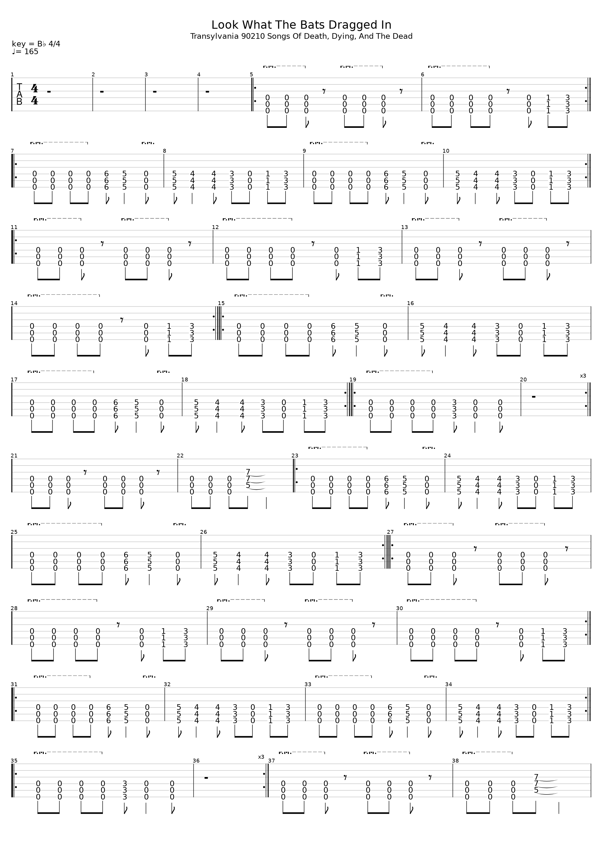 Look What The Bats Dragged In_Wednesday 13_1