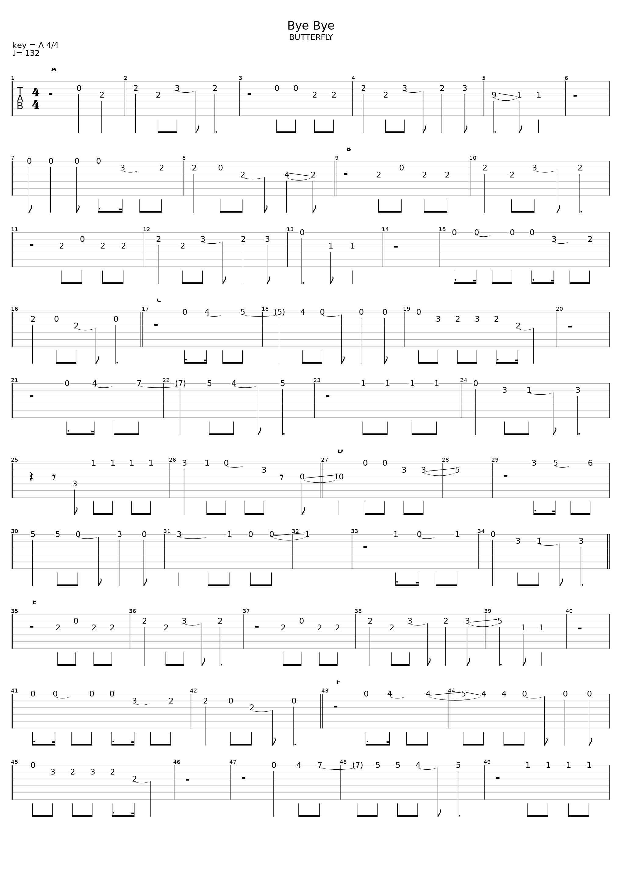 Bye Bye_L'Arc~en~Ciel_1