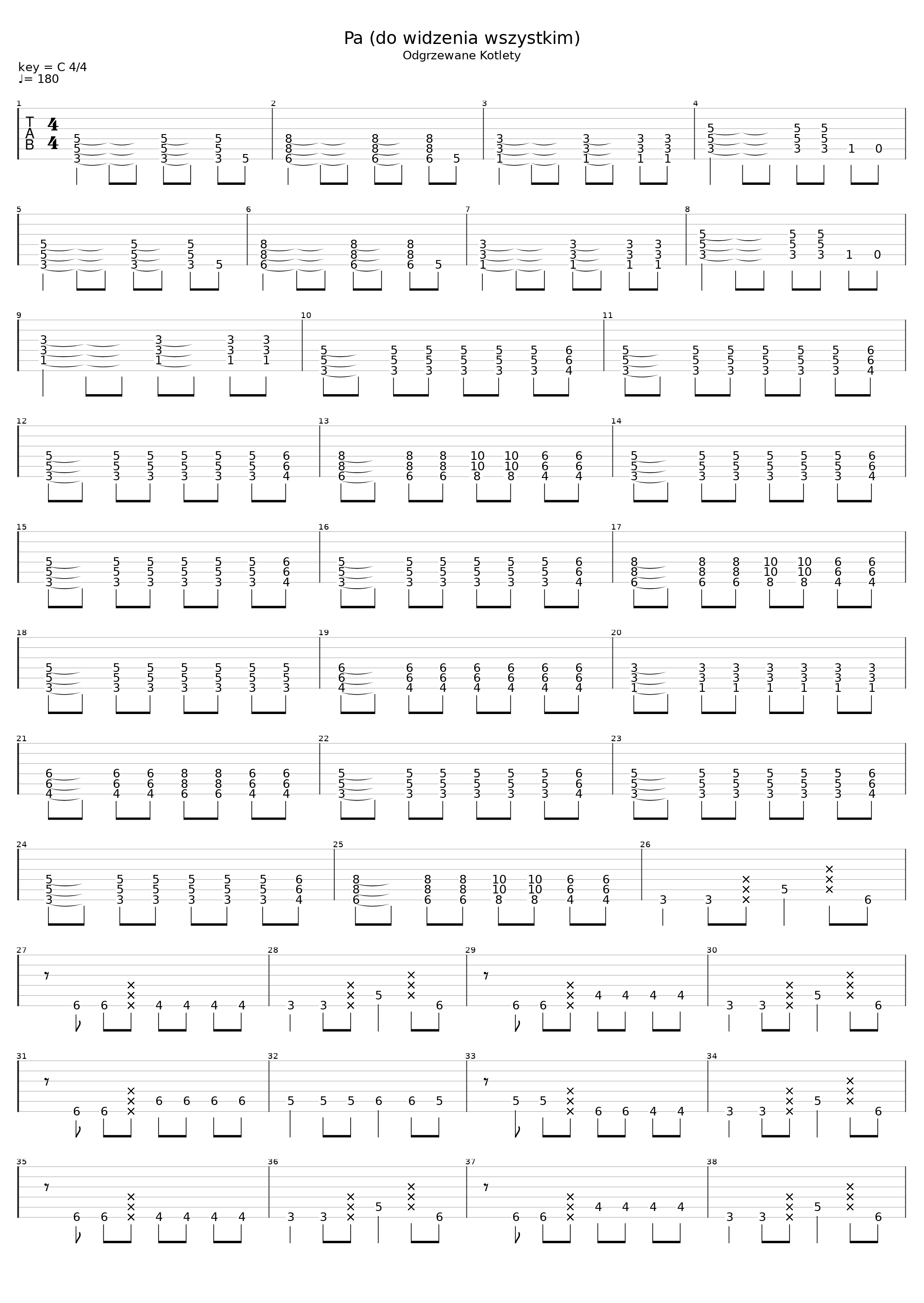 Pa (do widzenia wszystkim)_Kabanos_1