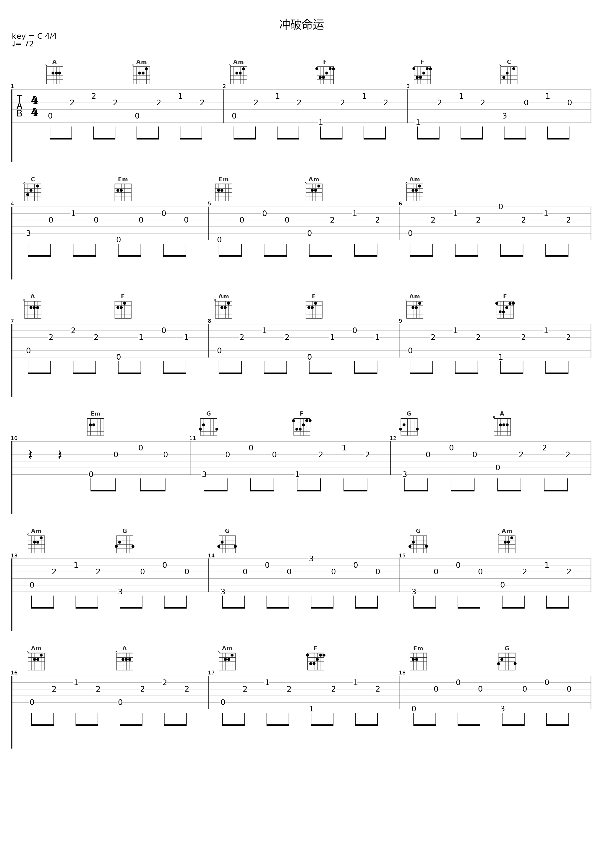 冲破命运_黄家驹_1