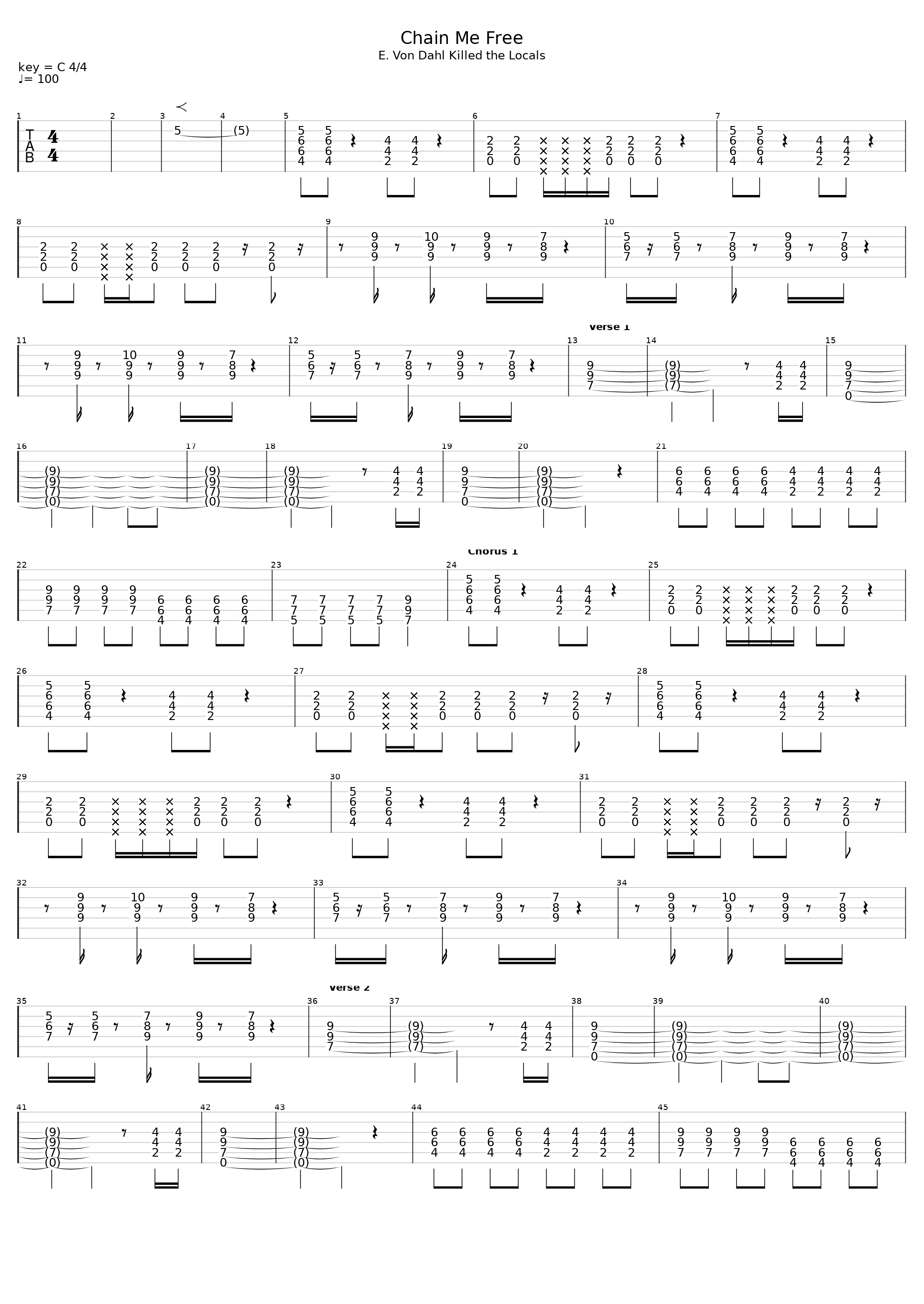 Chain Me Free_The Matches_1