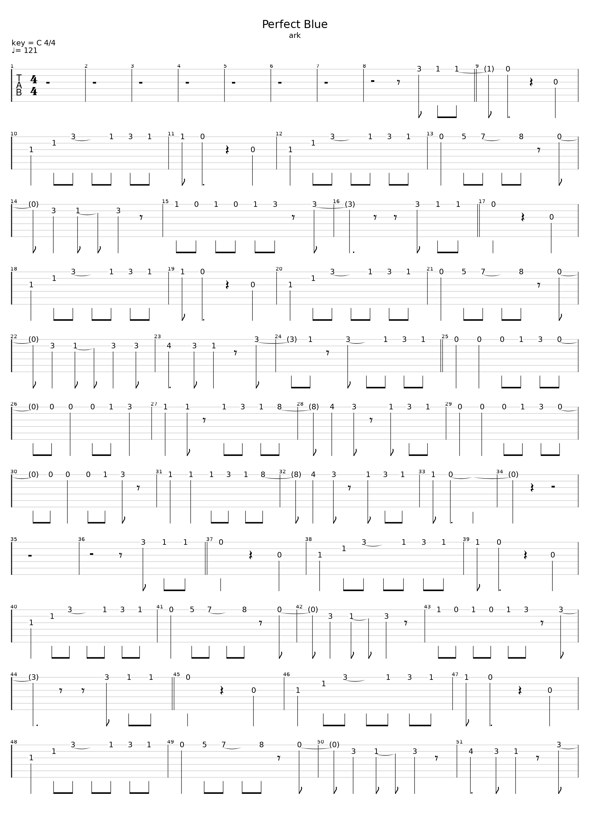 Perfect Blue_L'Arc~en~Ciel_1