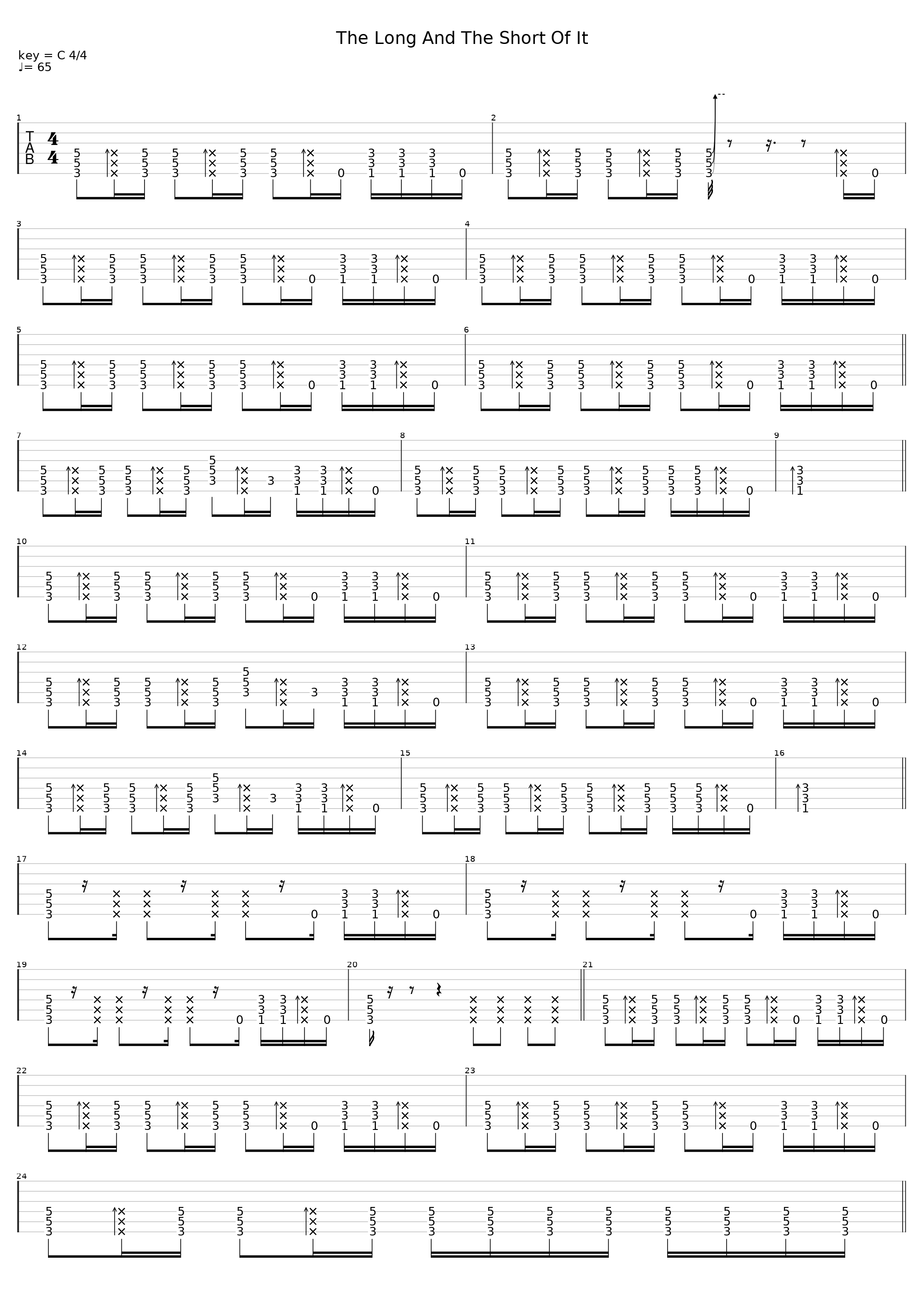 Long And The Short Of It_Shooting At Unarmed Men_1