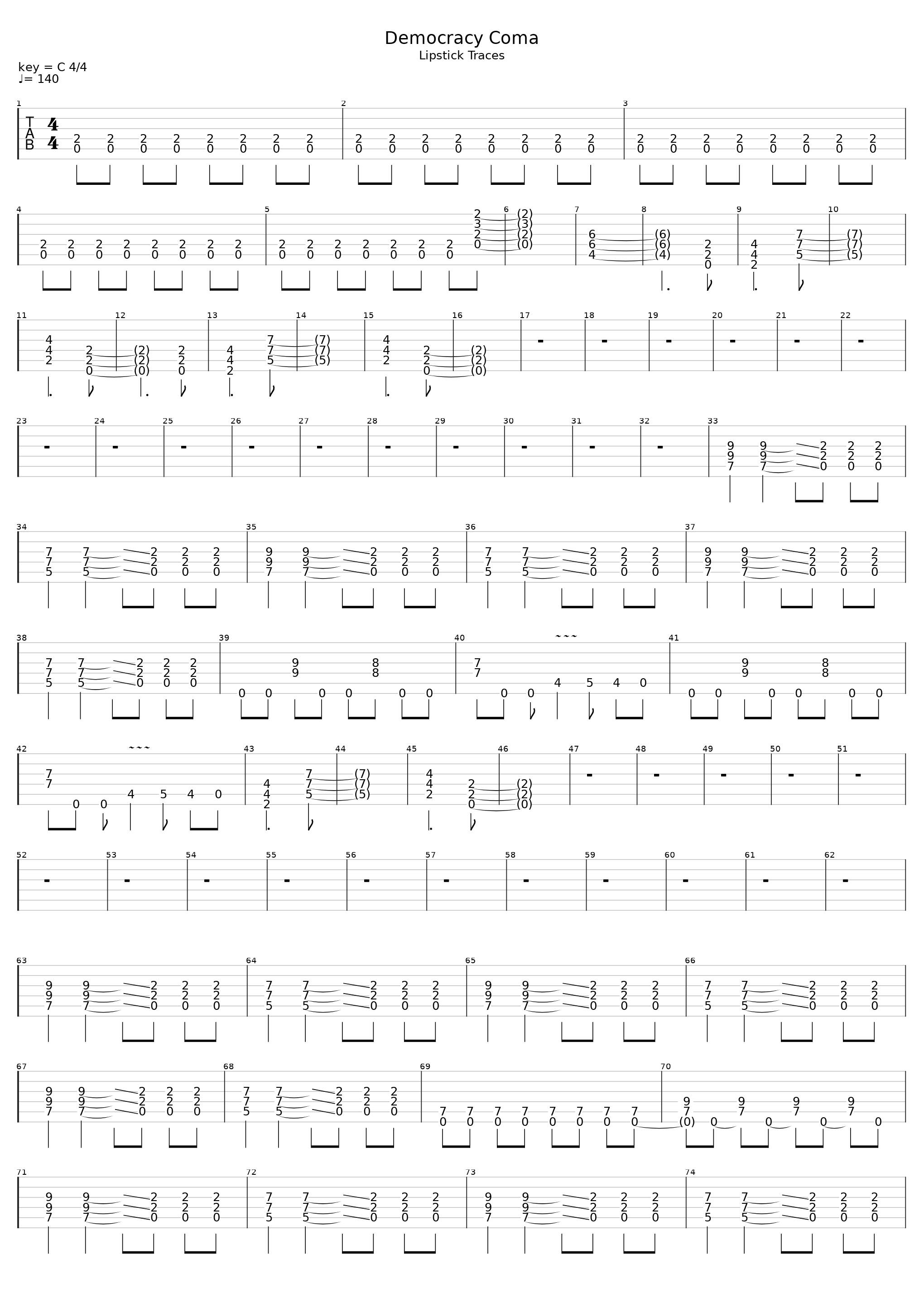 Democracy Coma_Manic Street Preachers_1