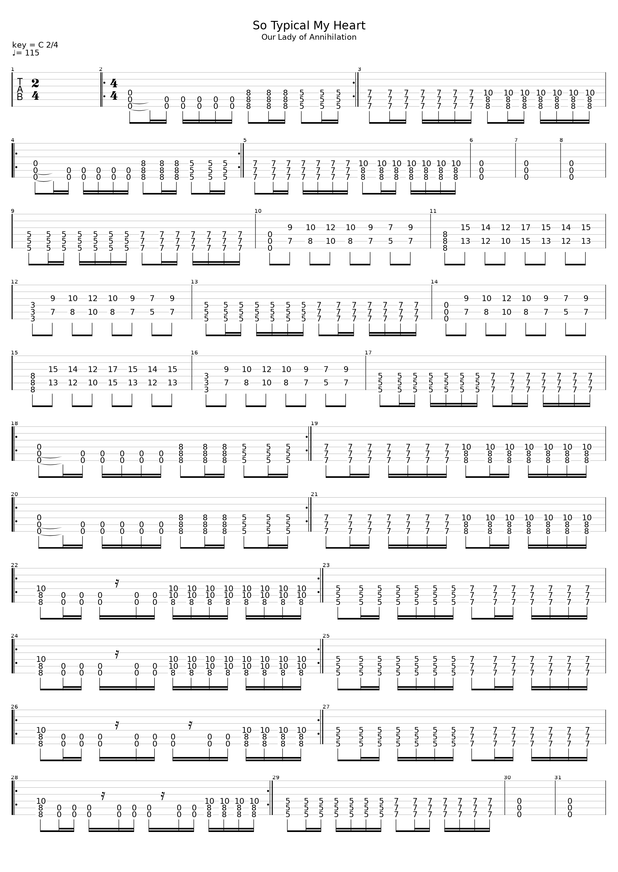 So Typical My Heart_Most Precious Blood_1