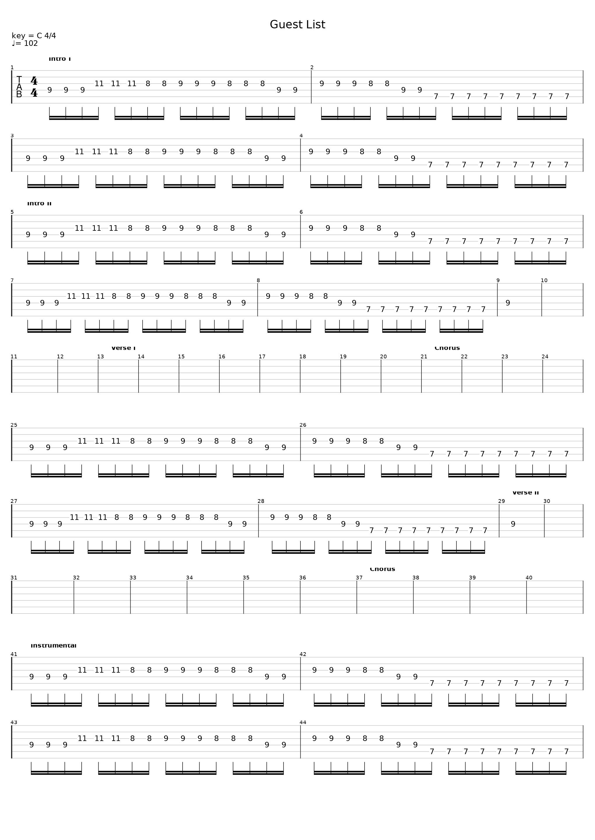 Guest List_Screeching Weasel_1