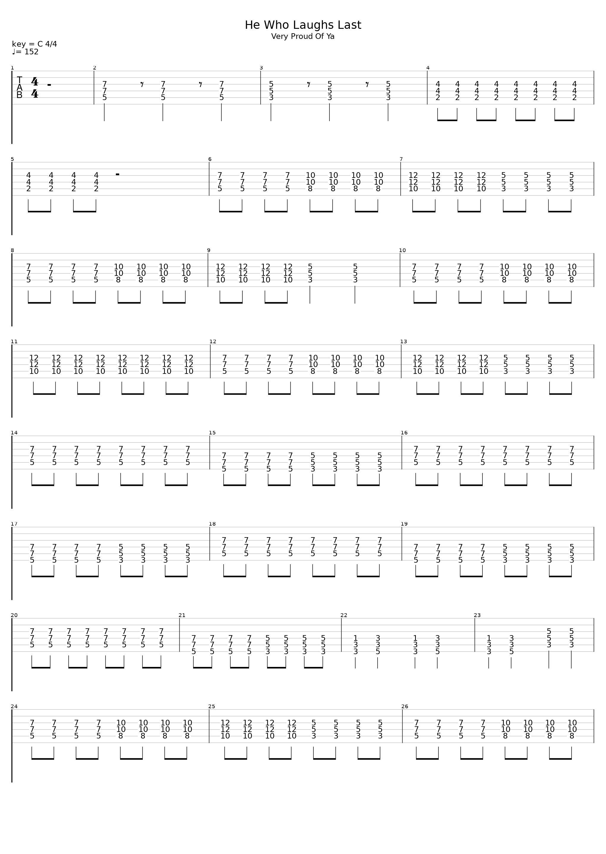 He Who Laughs Last_AFI_1