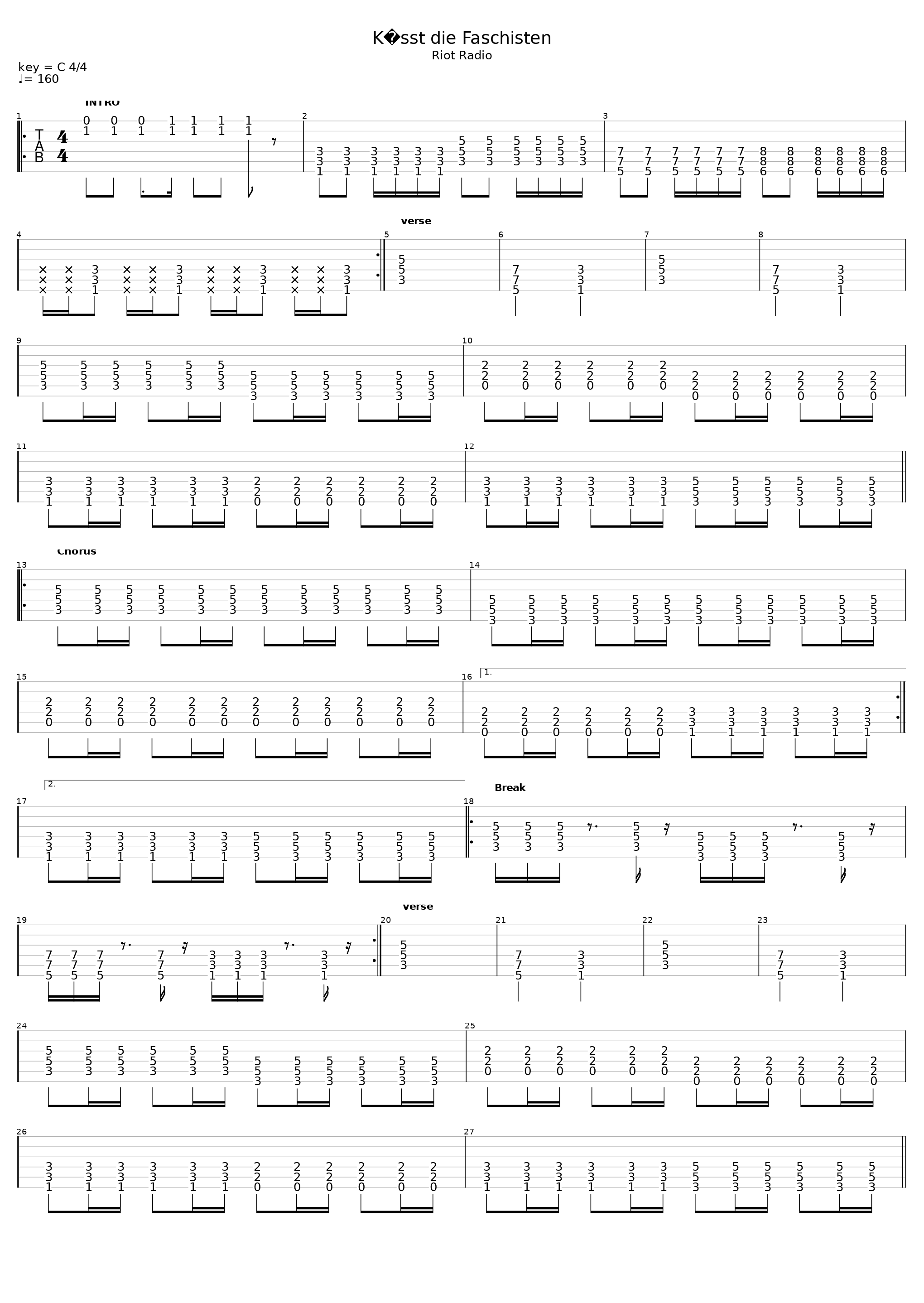 Ksst Die Faschisten_Zsk_1