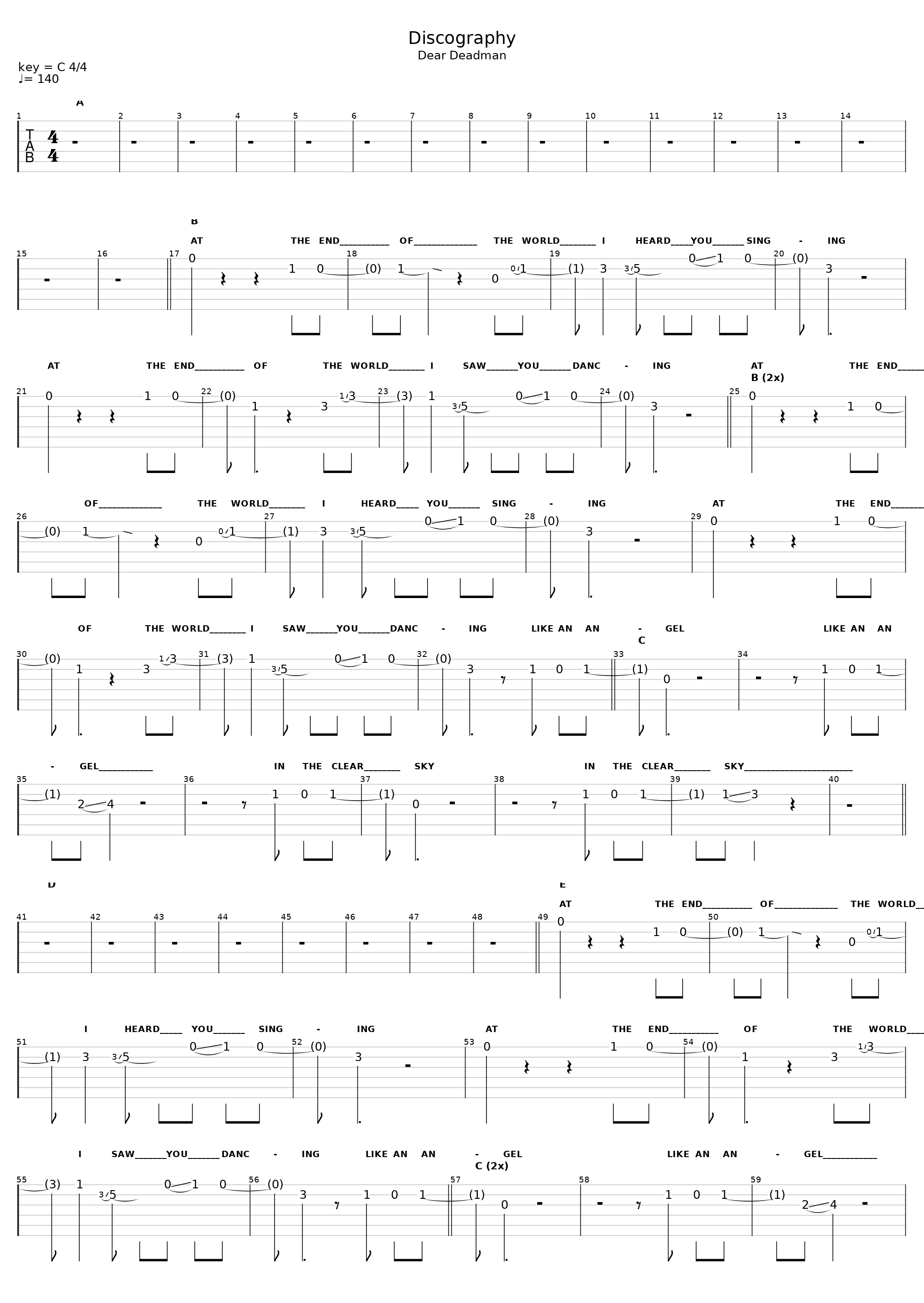 Discography_Straightener_1