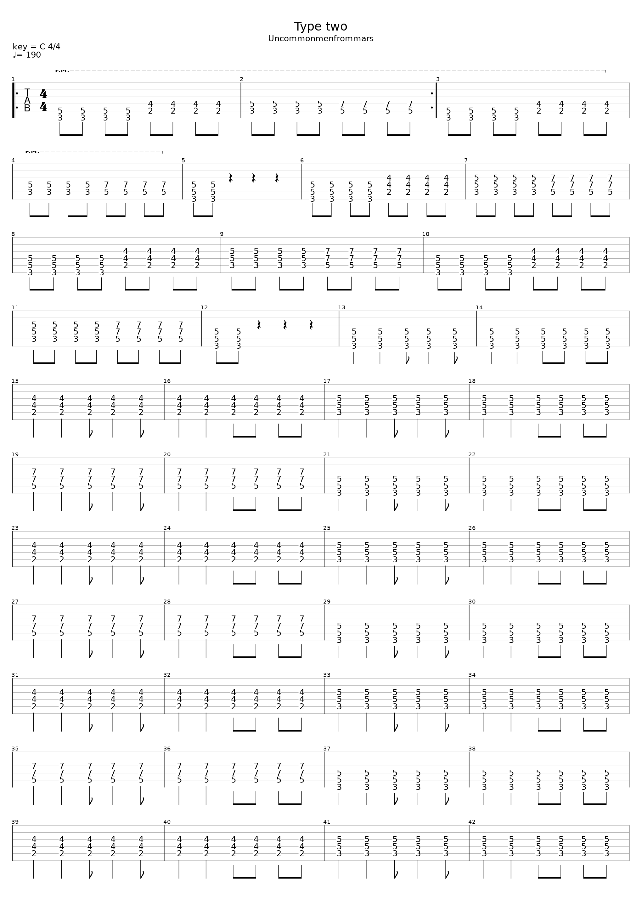 Type Two_Uncommonmenfrommars_1