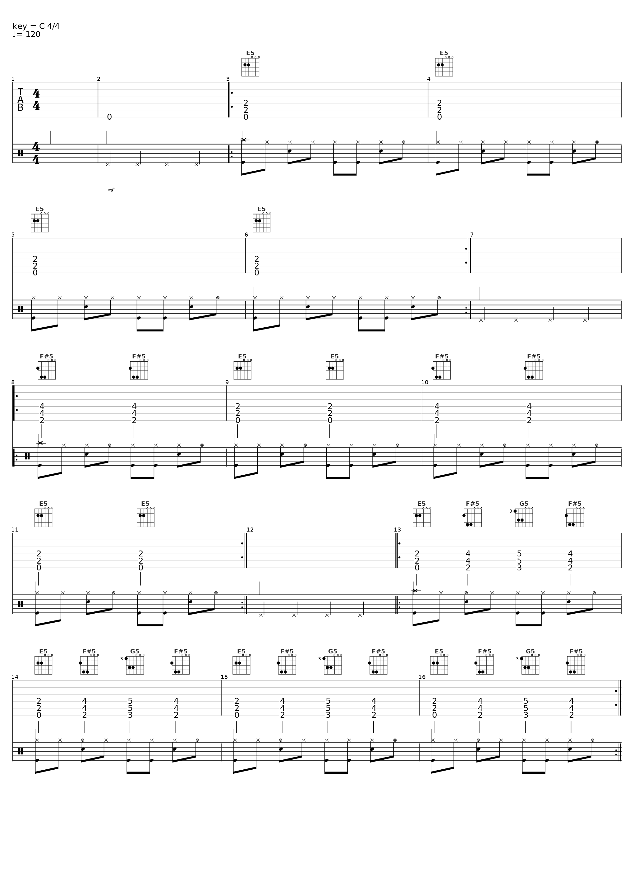 Rhythm Pyramid Exercise_Exercice One_1