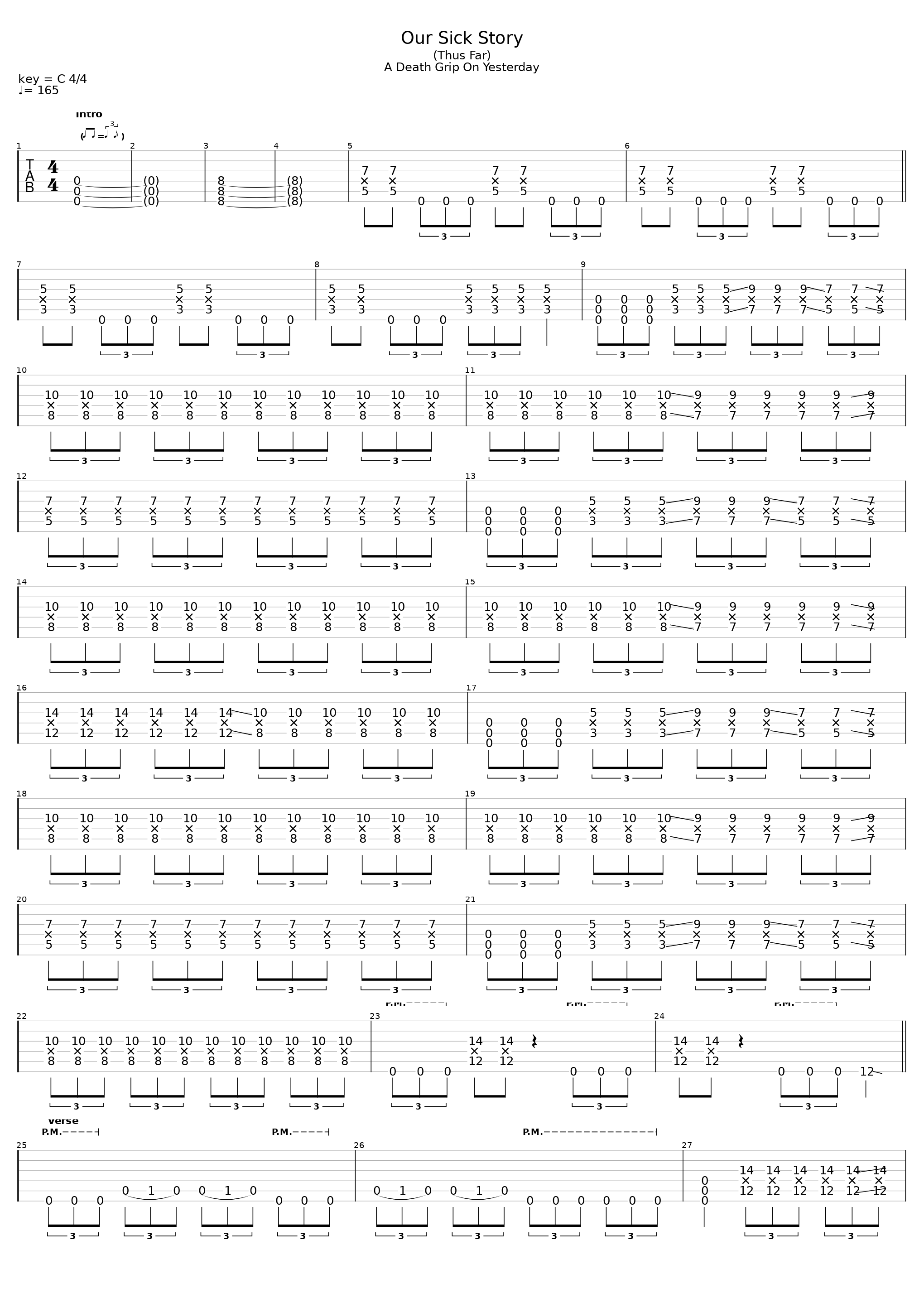 Our Sick Story (Thus Far)_Atreyu_1