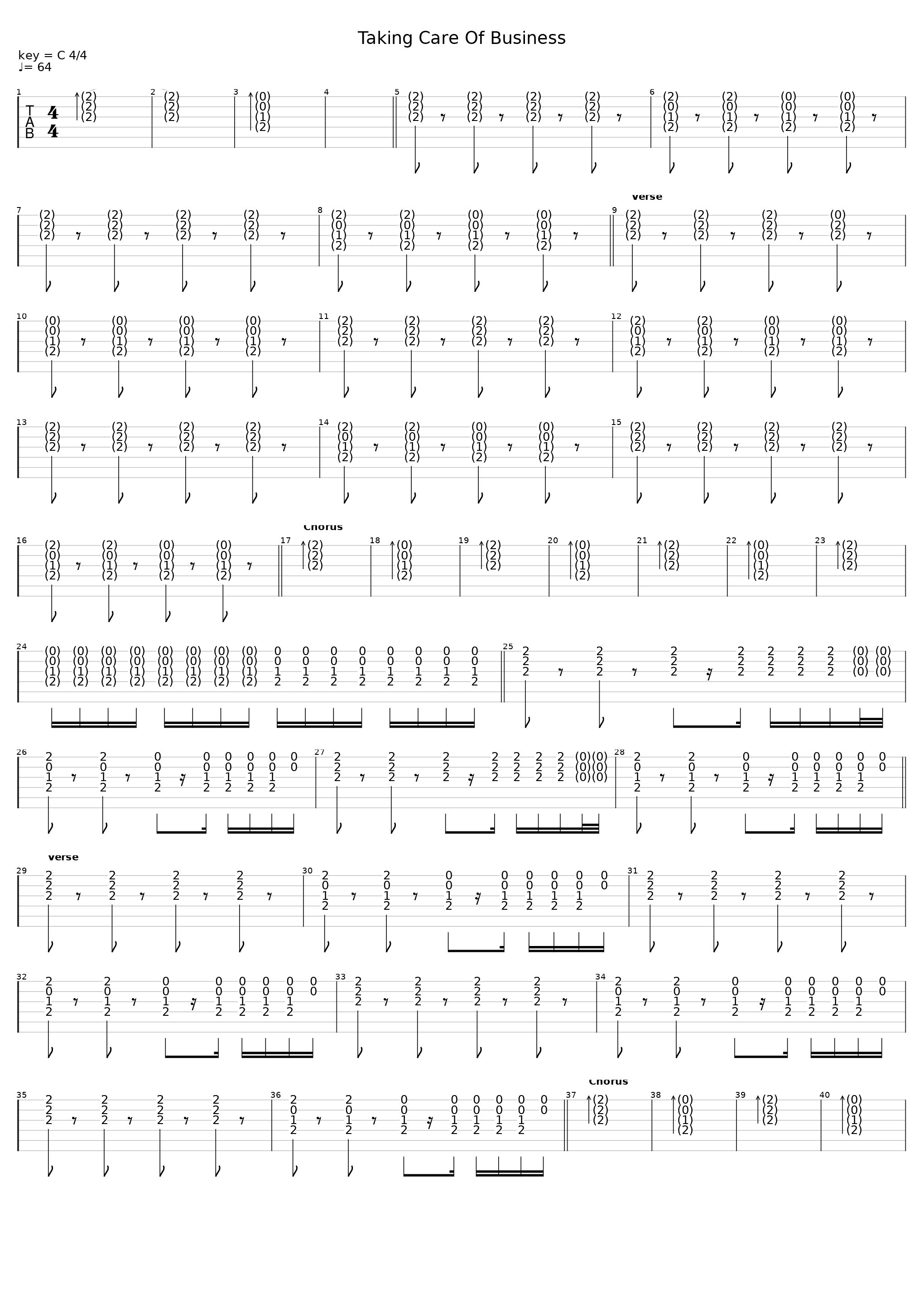 Taking Care Of Business_Shooting At Unarmed Men_1
