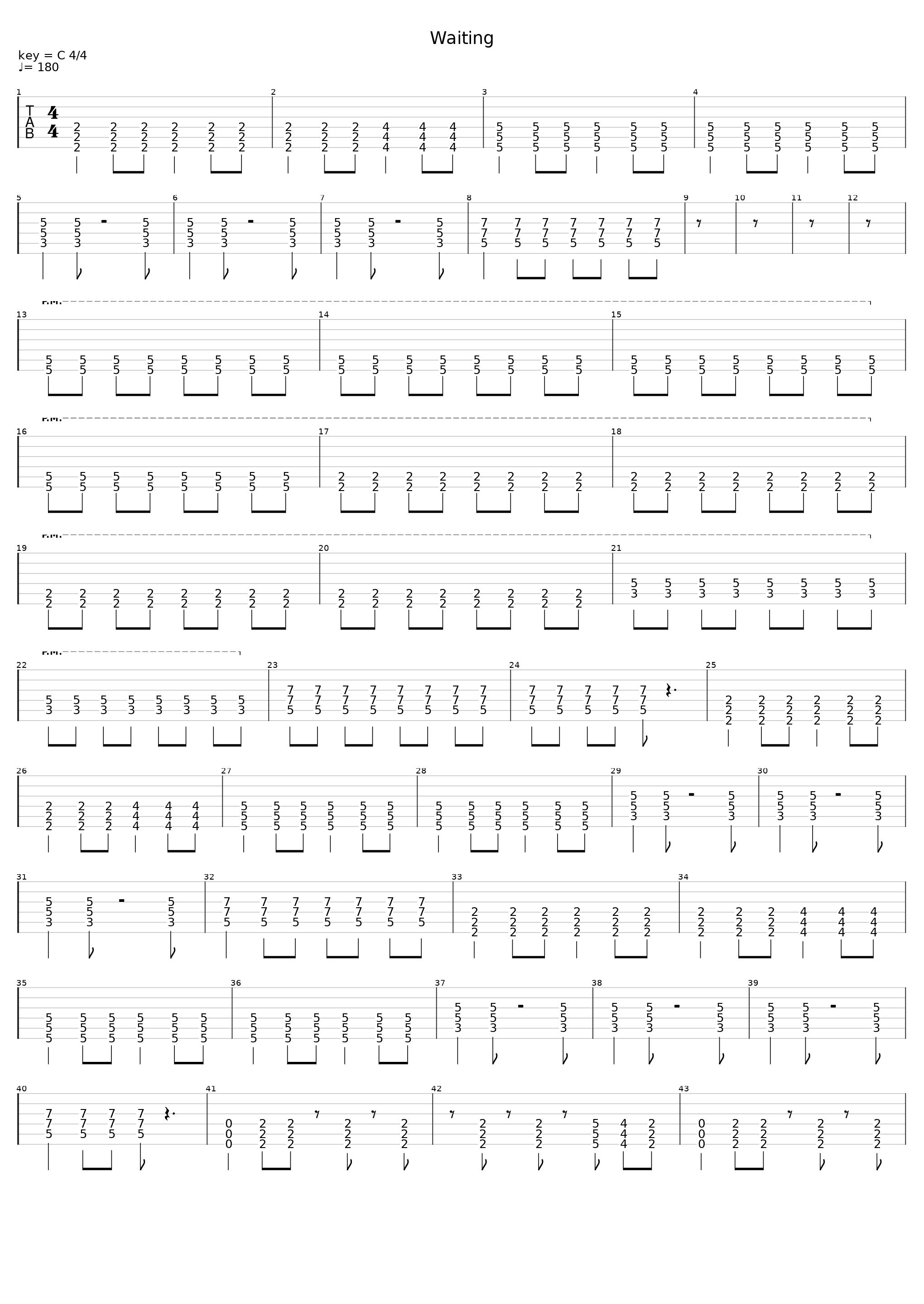 Waiting_The Red Jumpsuit Apparatus_1