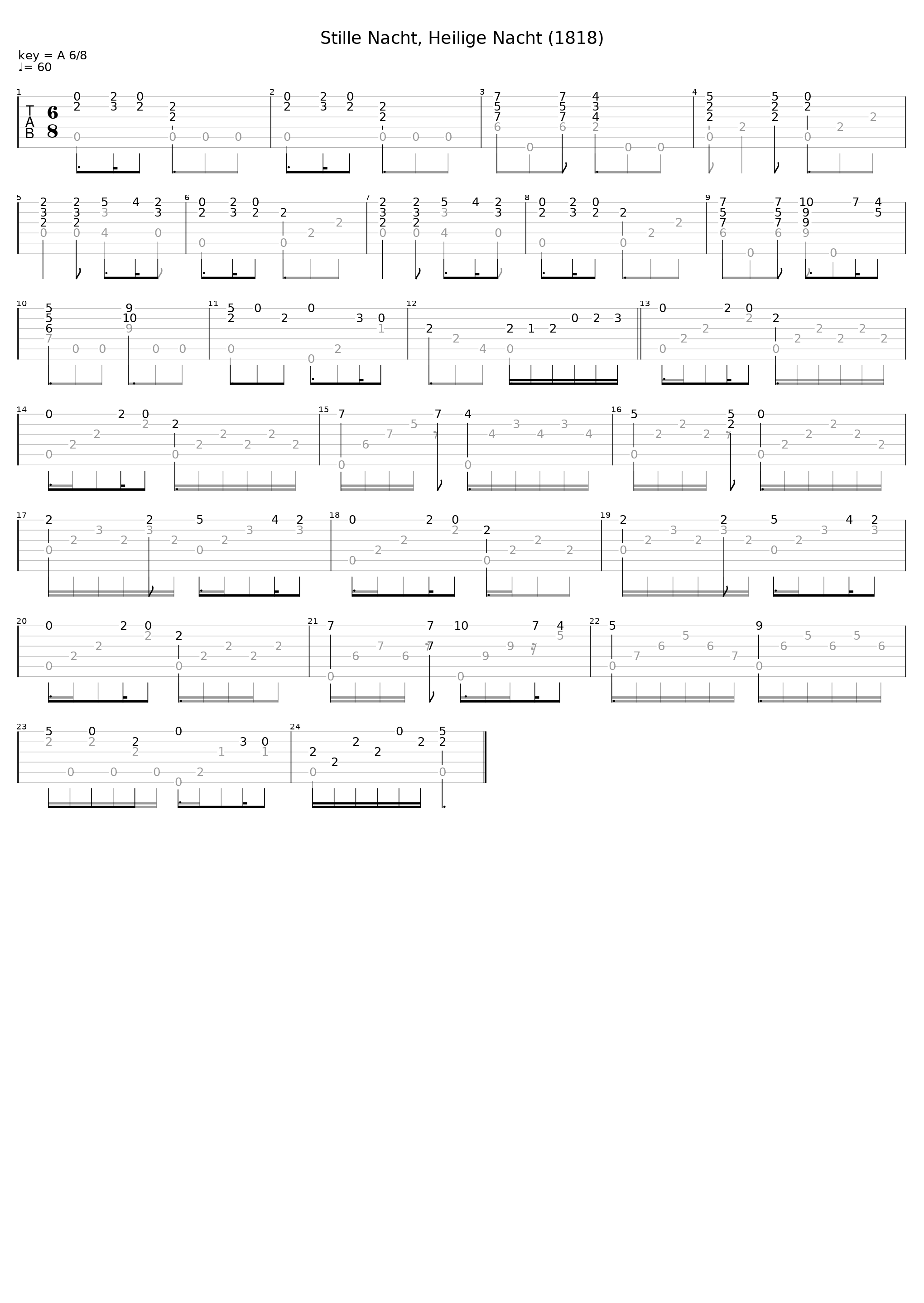 Stille Nacht Heilige Nacht_Christmas_1