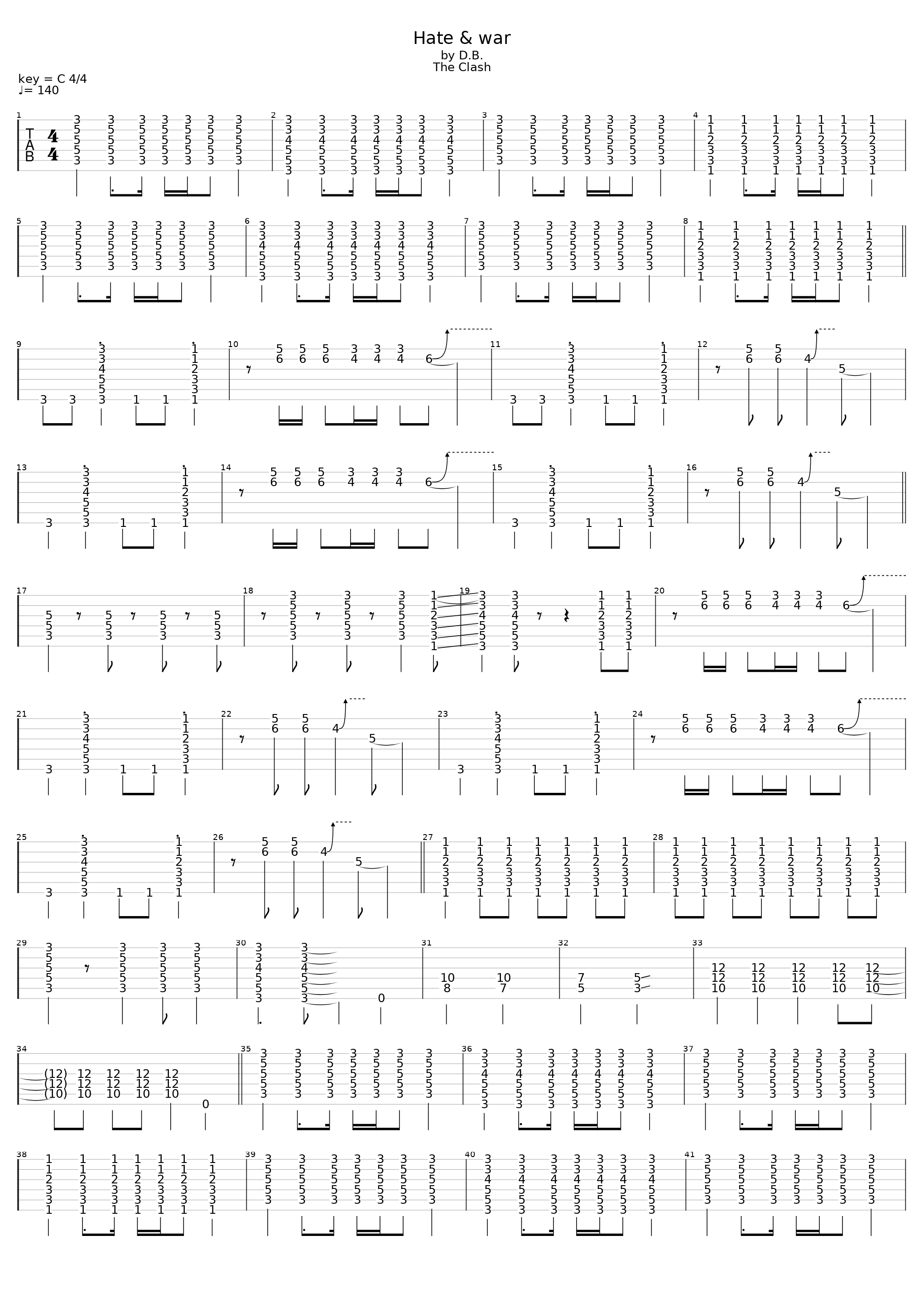 Hate And War_The Clash_1