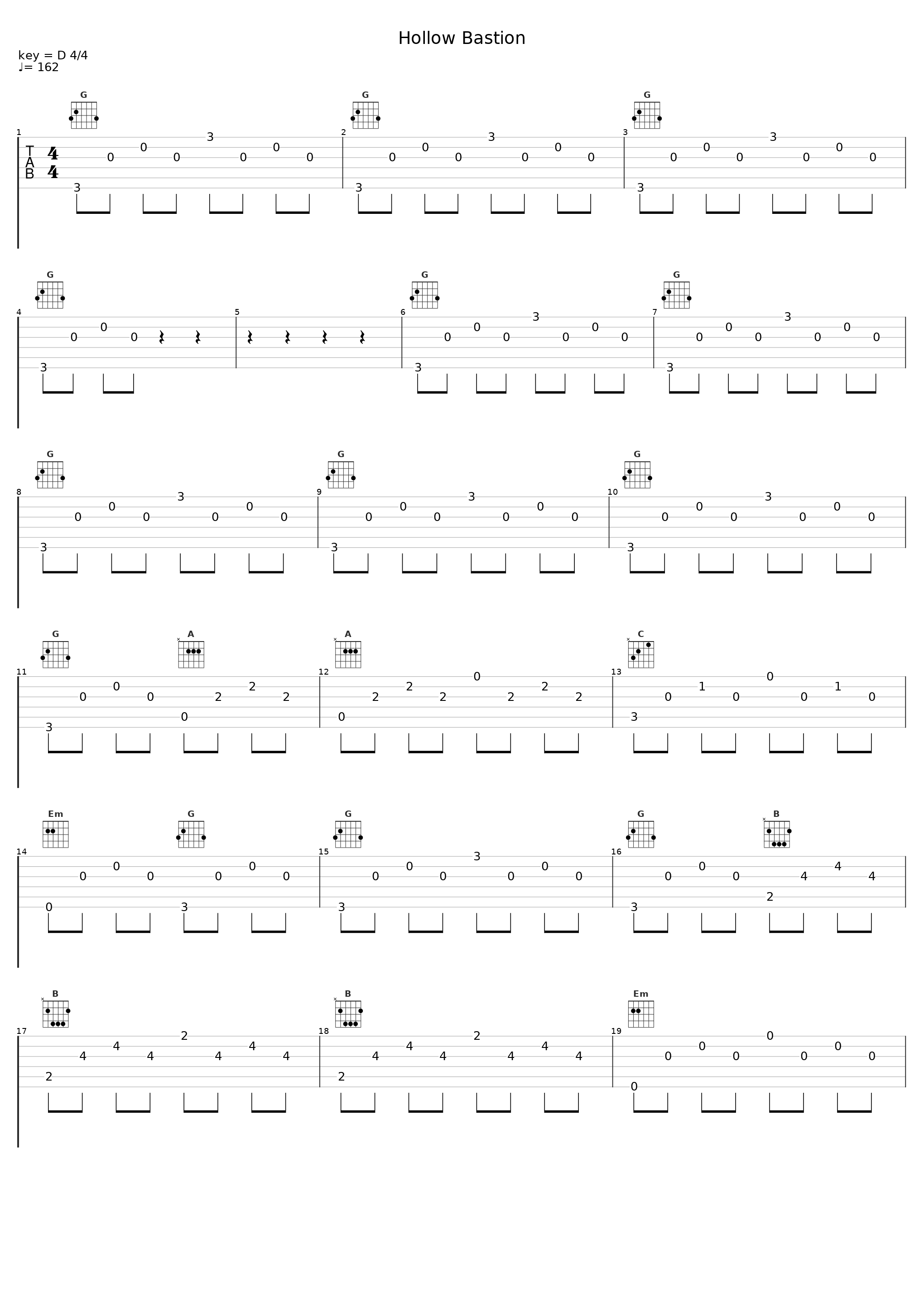 Hollow Bastion_下村阳子_1