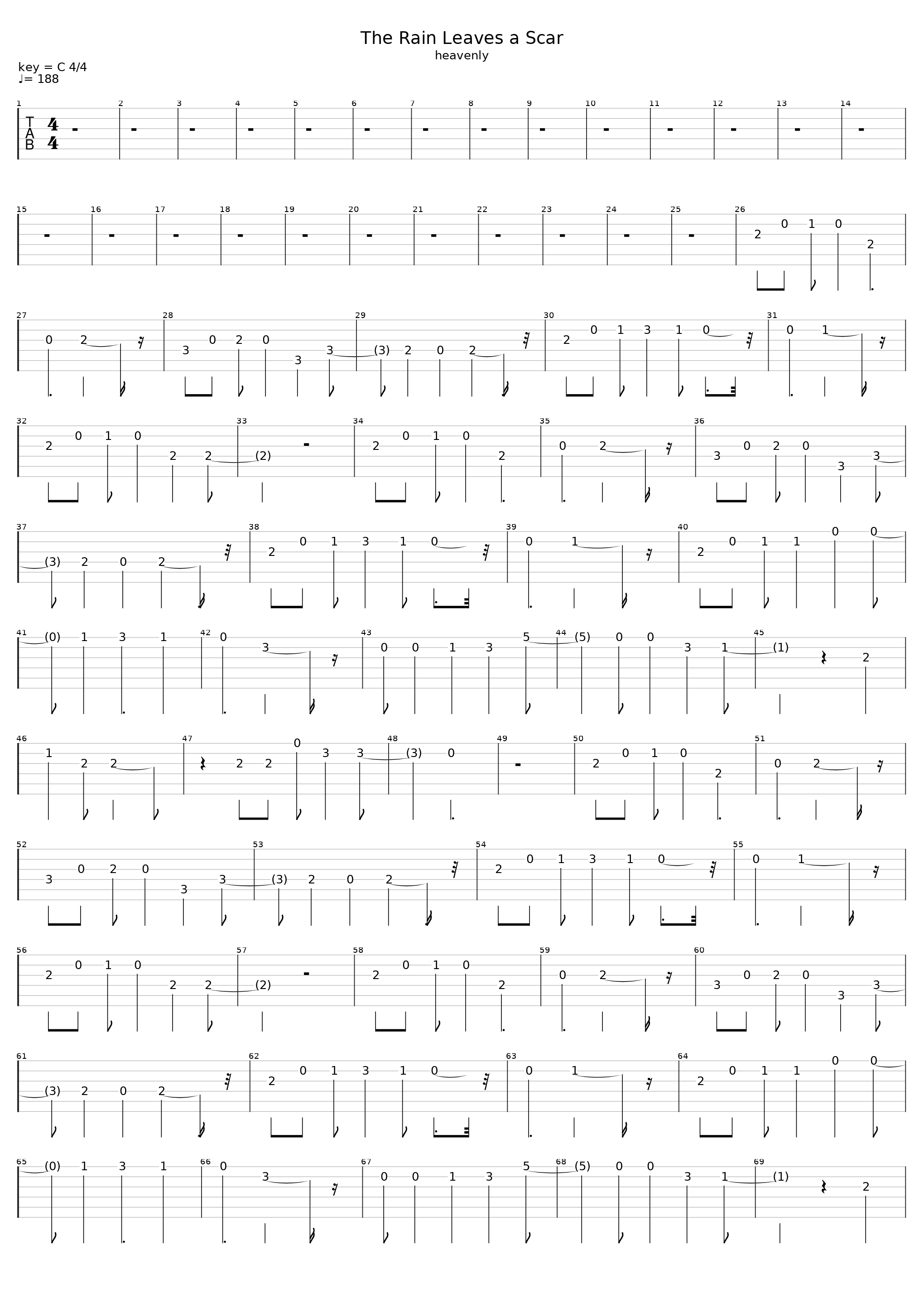 The Rain Leaves A Scar_L'Arc~en~Ciel_1