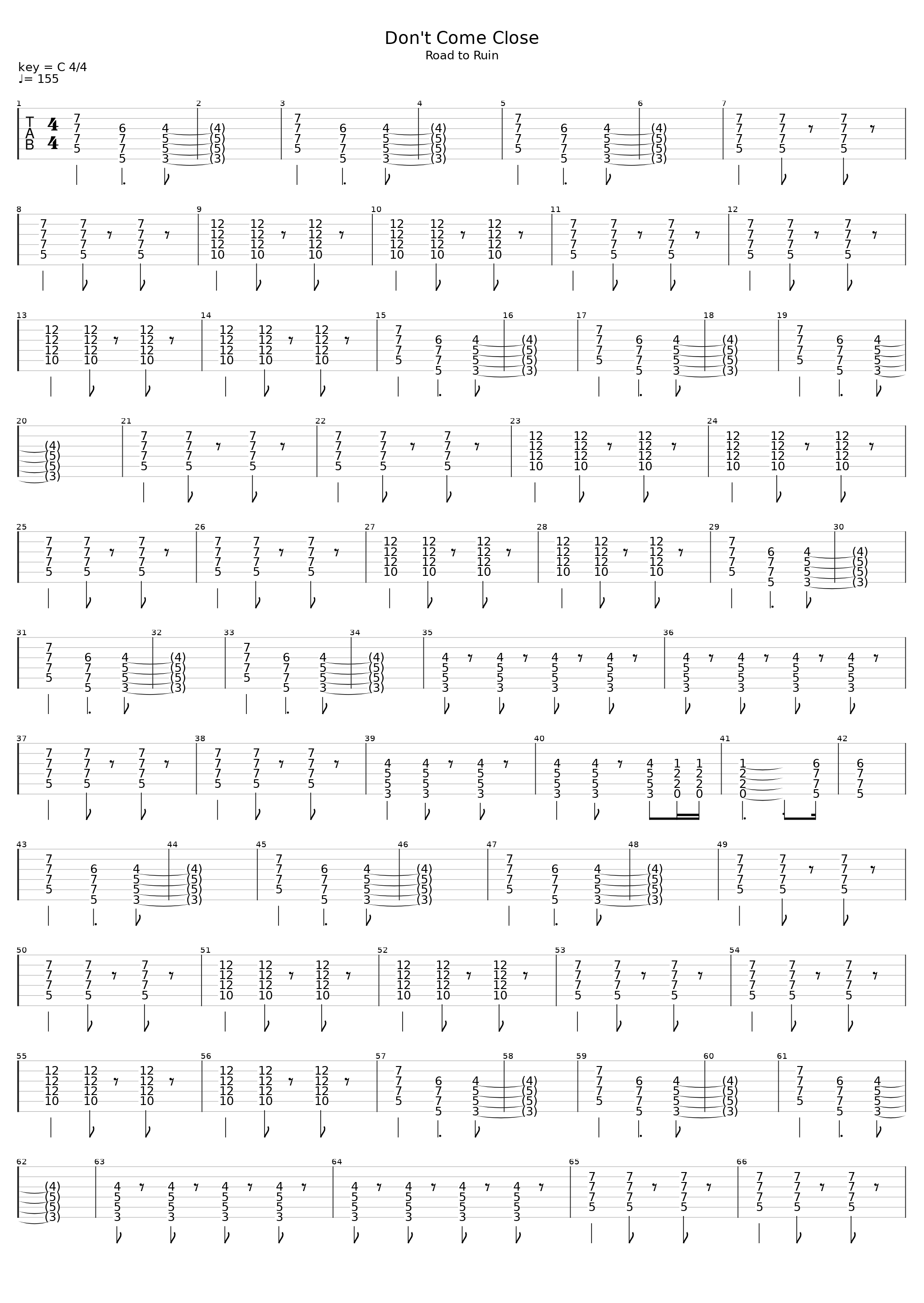 Don't Come Close_The Ramones_1