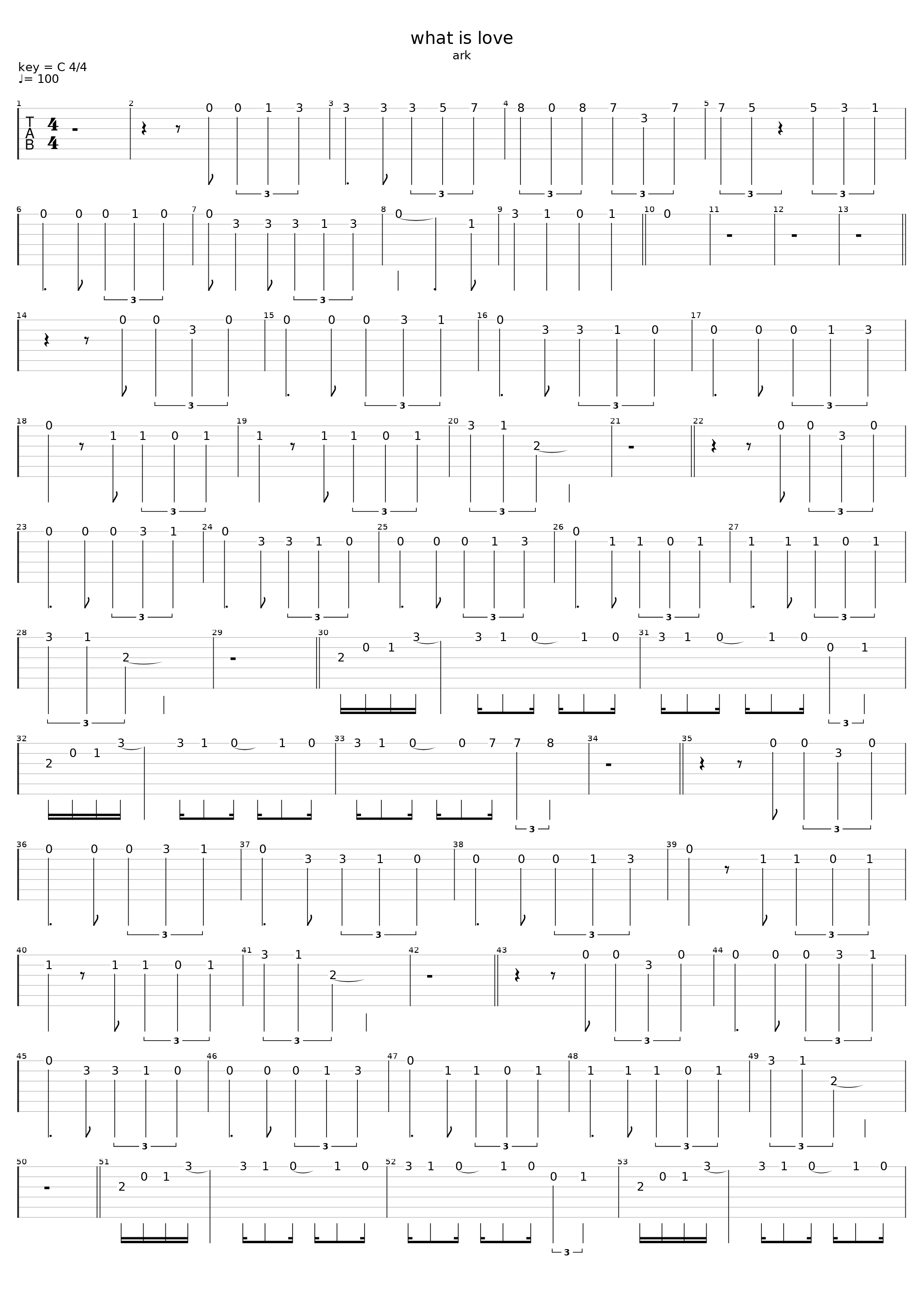 What Is Love_L'Arc~en~Ciel_1