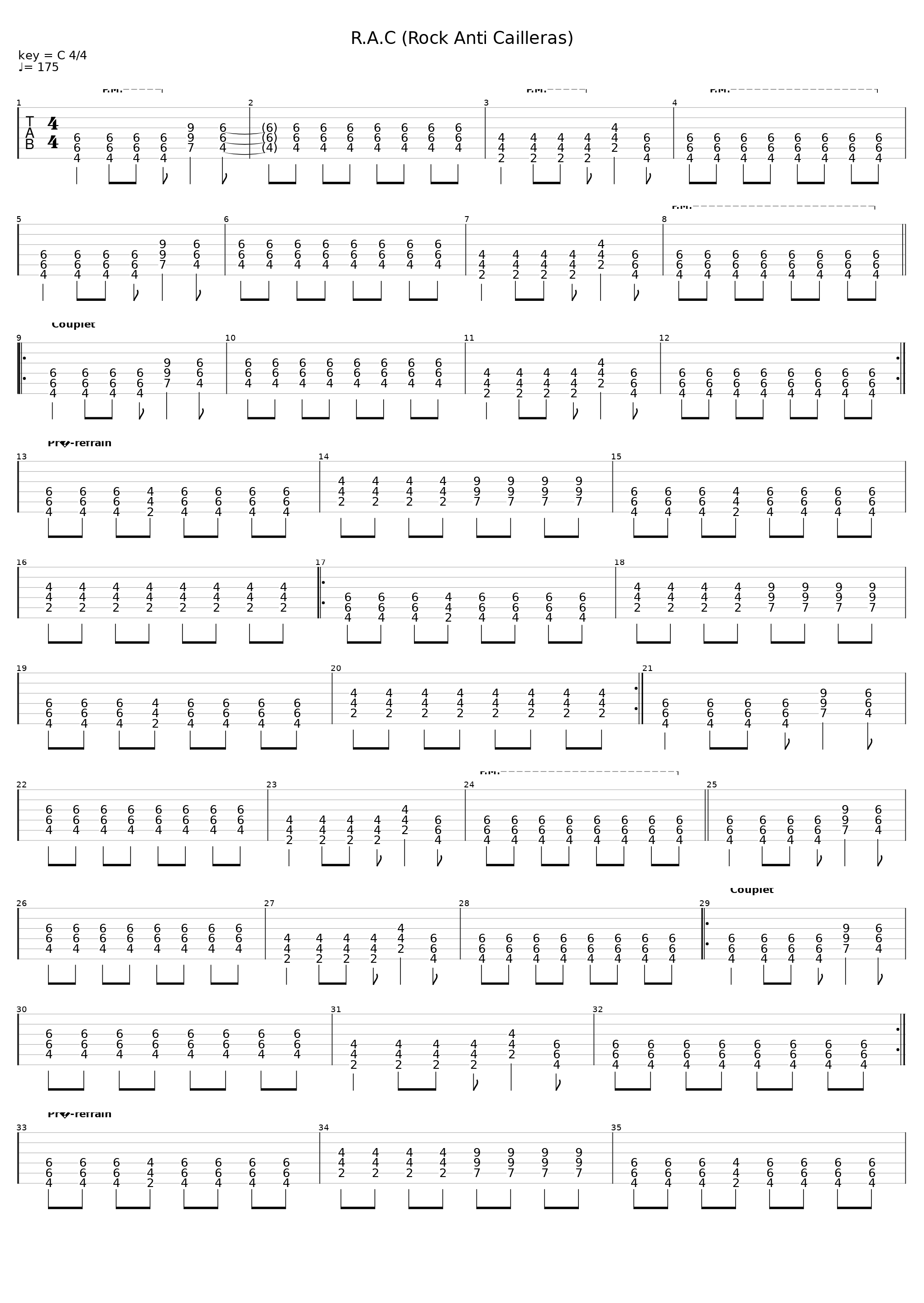 Rock Anti Caillera_Oeil Pour Oeil_1