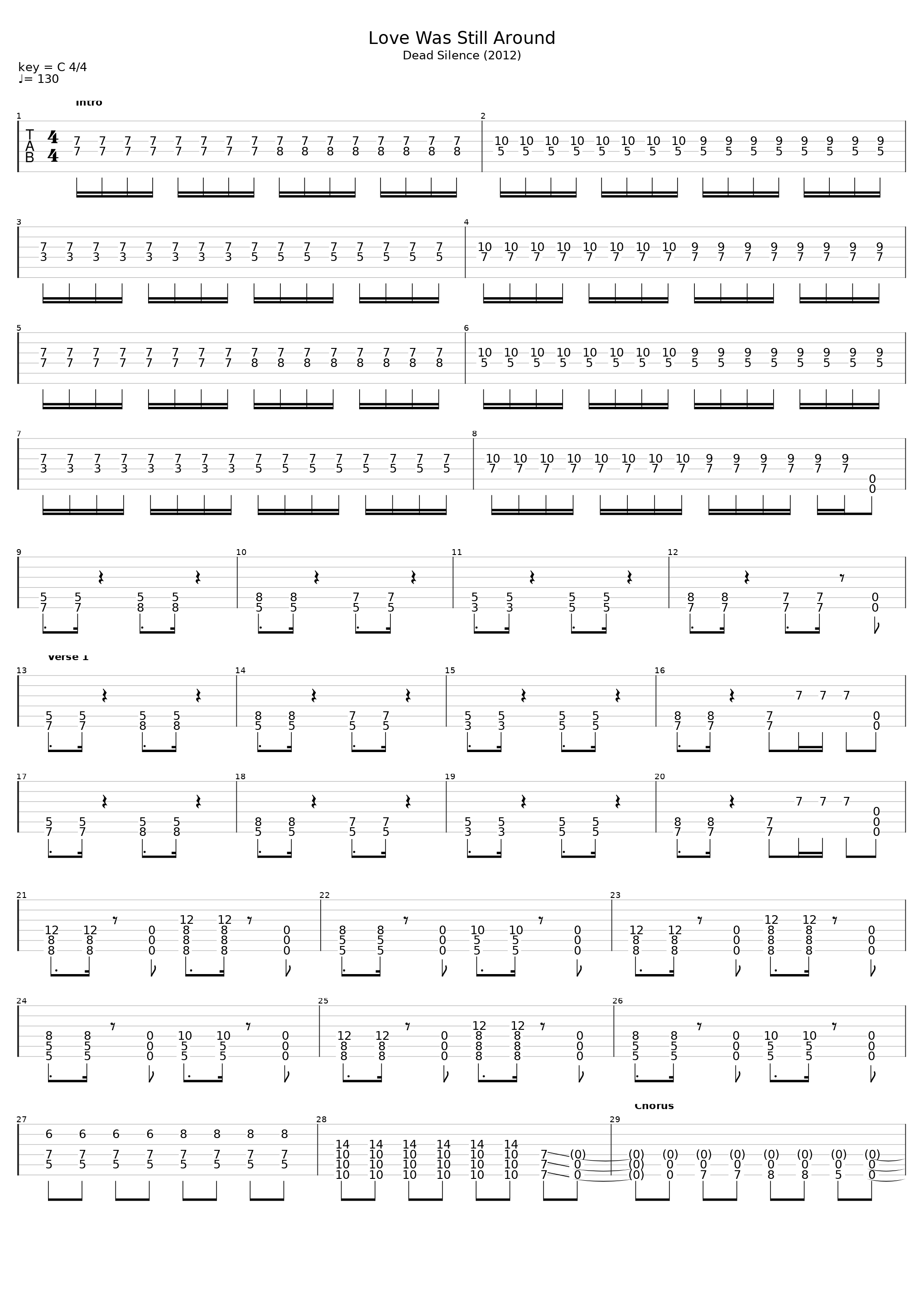 Love Was Still Around_Billy Talent_1