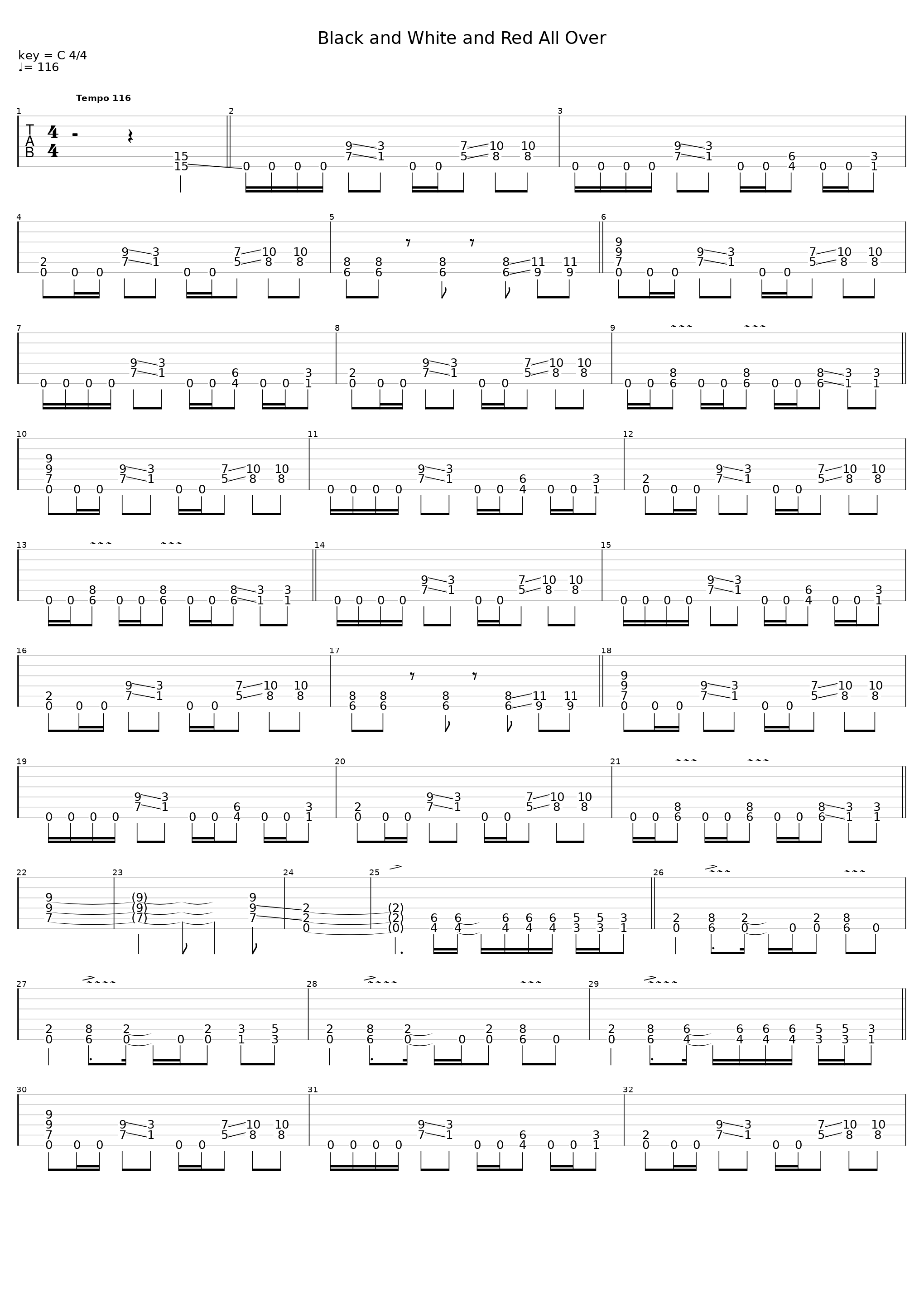 Black And White And Red All Over_Biohazard_1