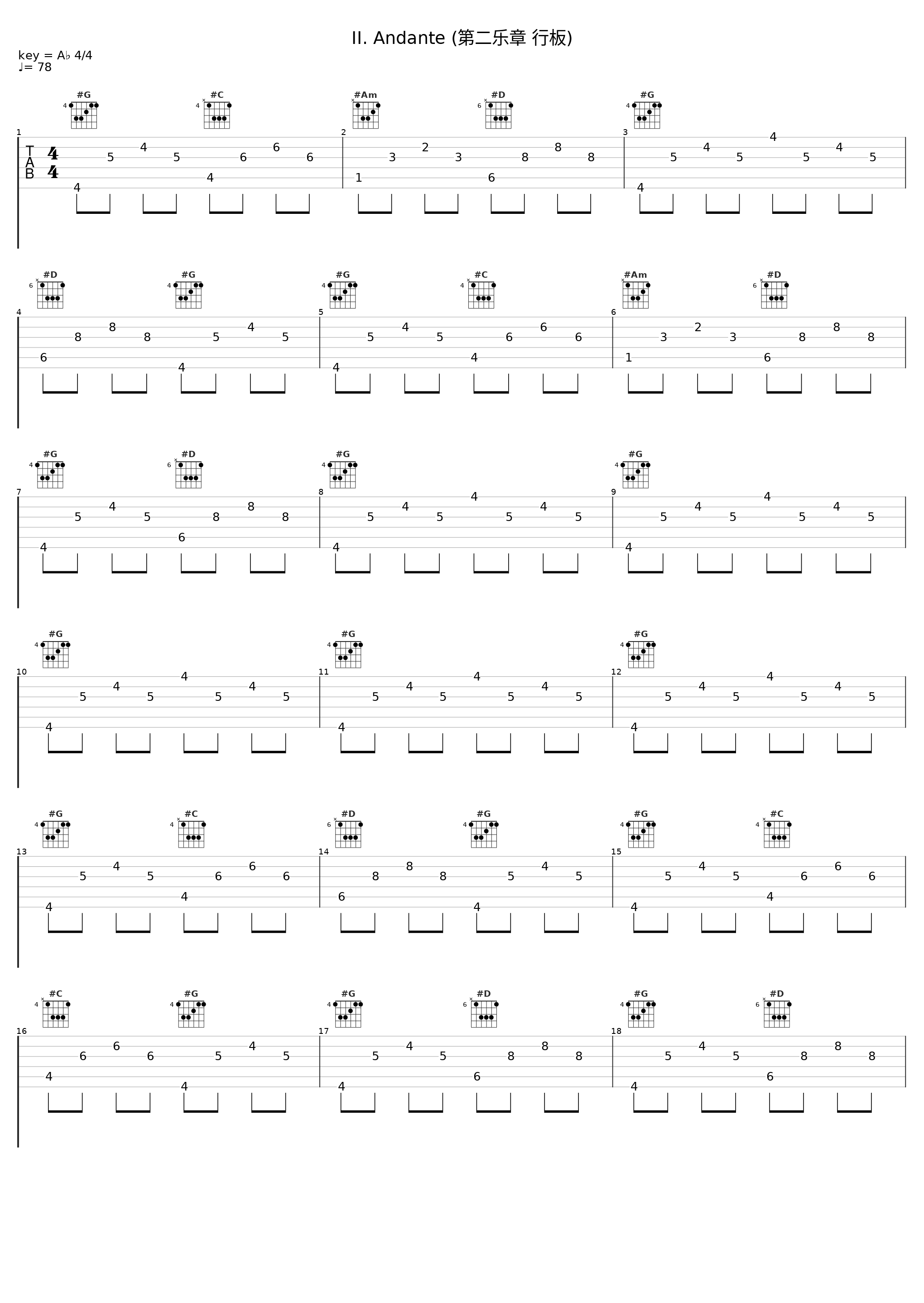 II. Andante (第二乐章 行板)_Jenő Jandó_1