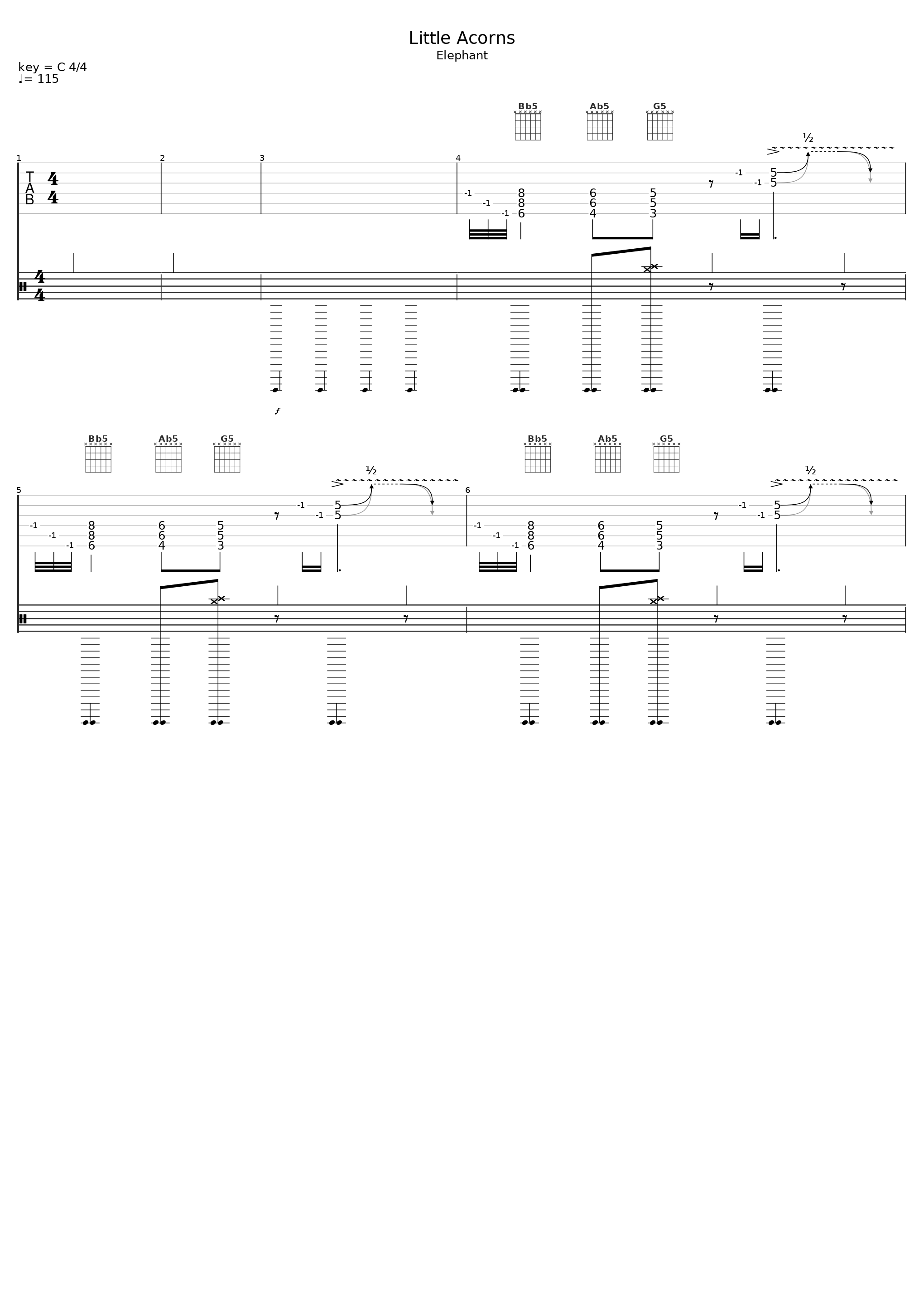 Little Acorns_The White Stripes_1