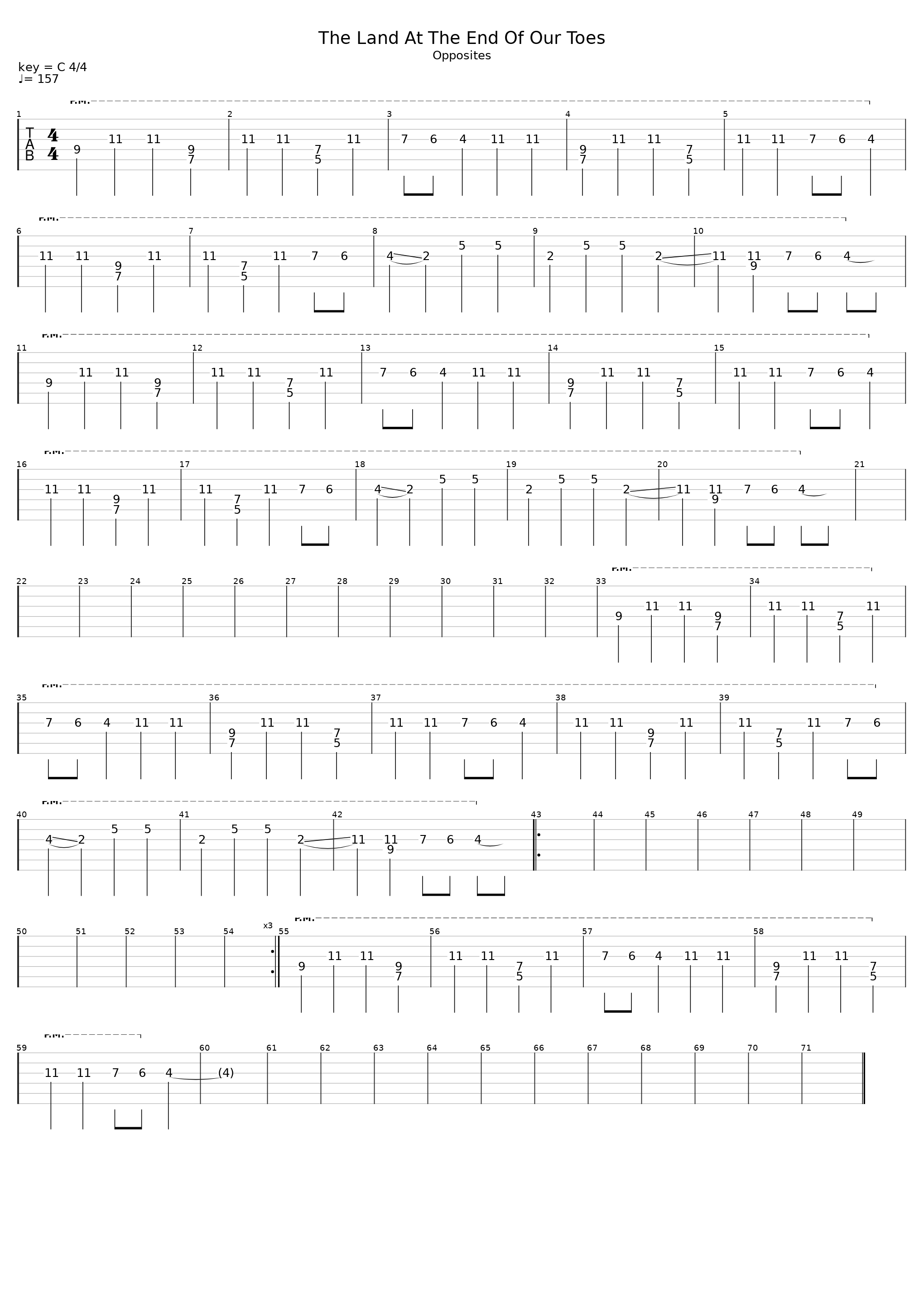 The Land At The End Of Our Toes_Biffy Clyro_1