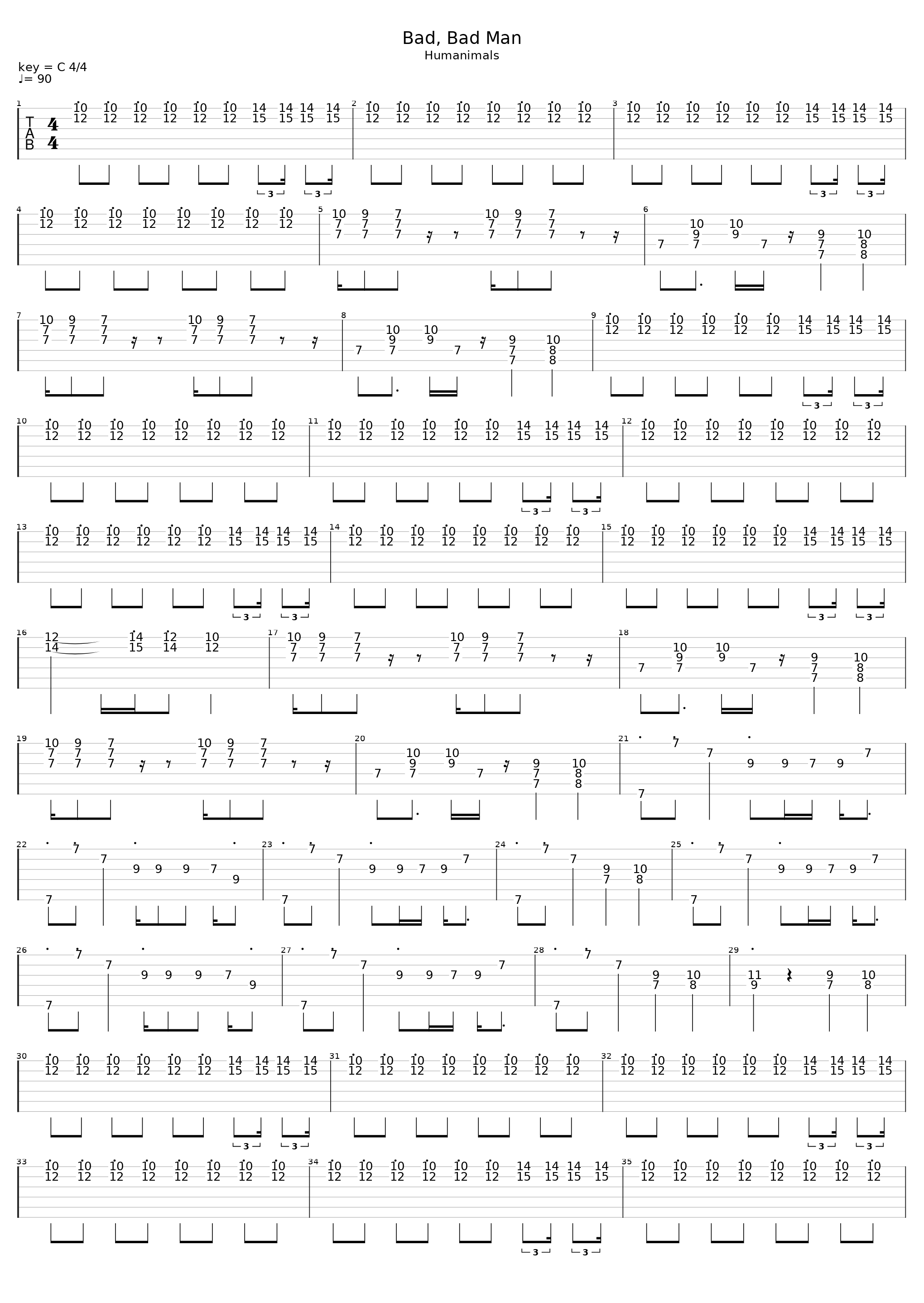 Bad, Bad Man_Grand Ole Party_1