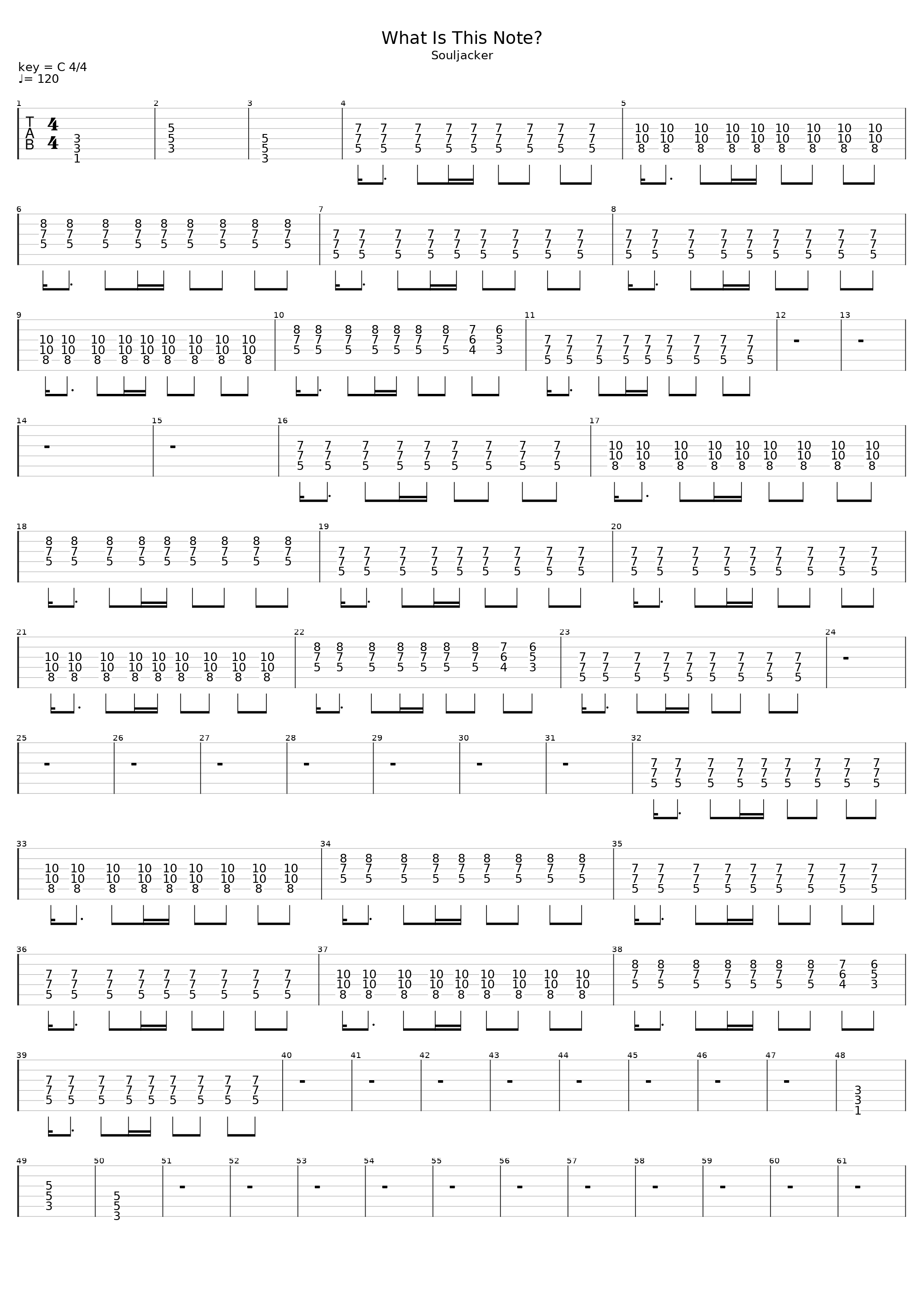 What Is This Note_Eels_1