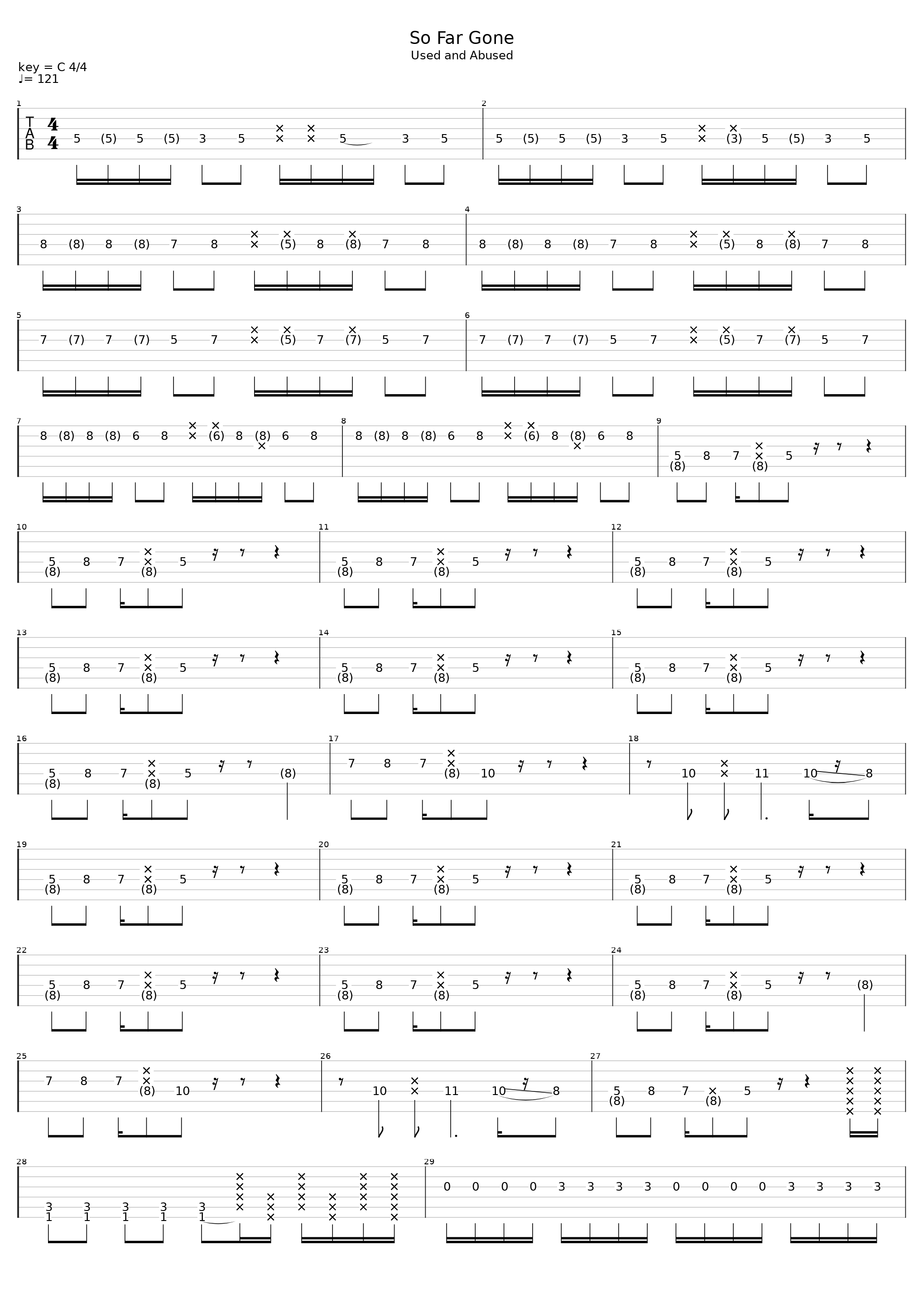 So Far So Gone_Danger Radio_1