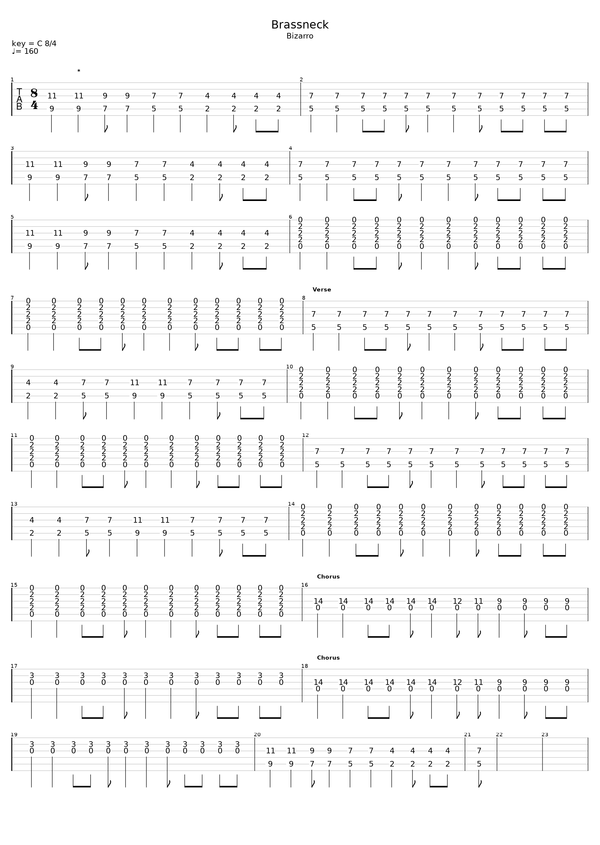 Brassneck_The Wedding Present_1