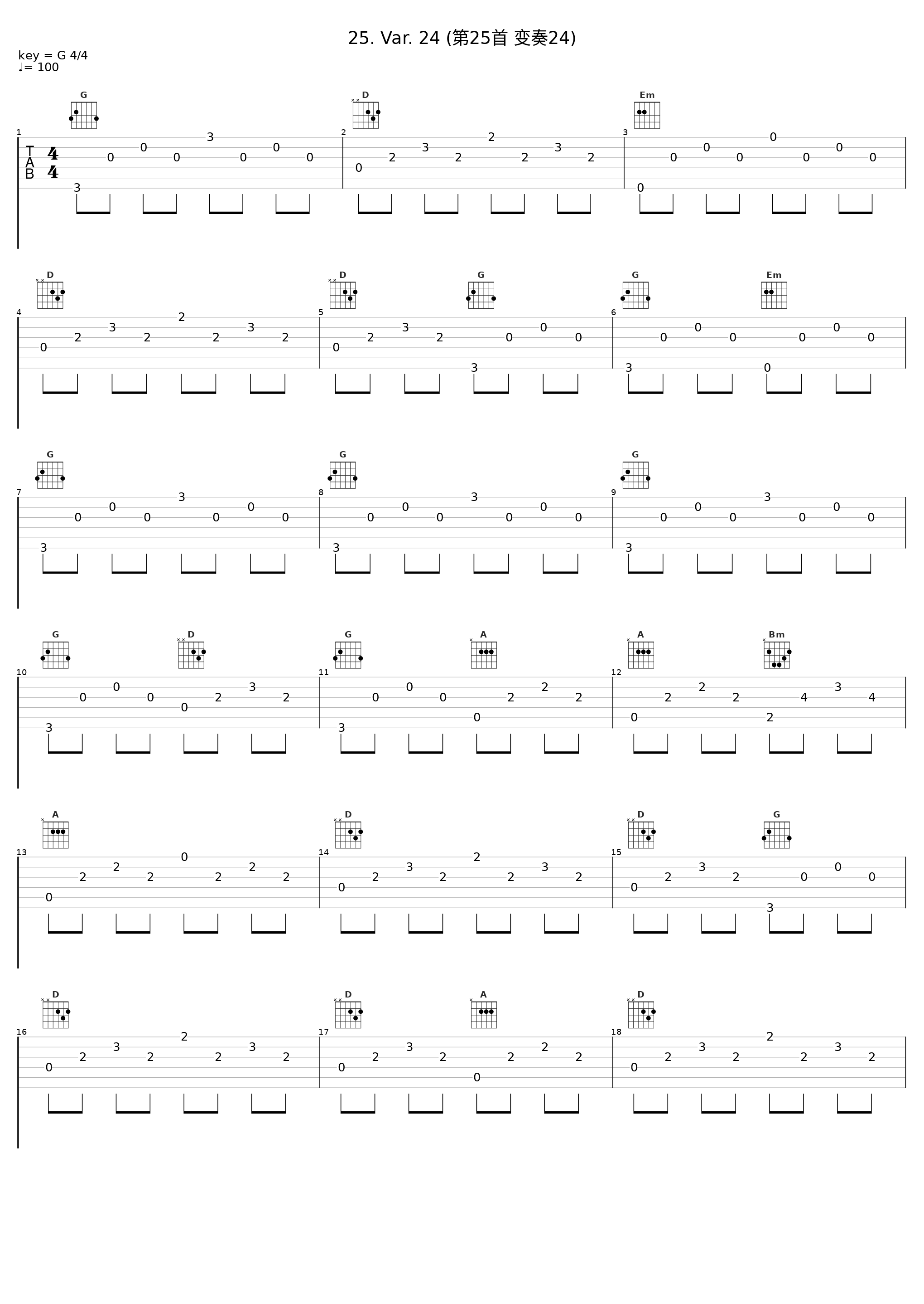 25. Var. 24 (第25首 变奏24)_Angela Hewitt_1