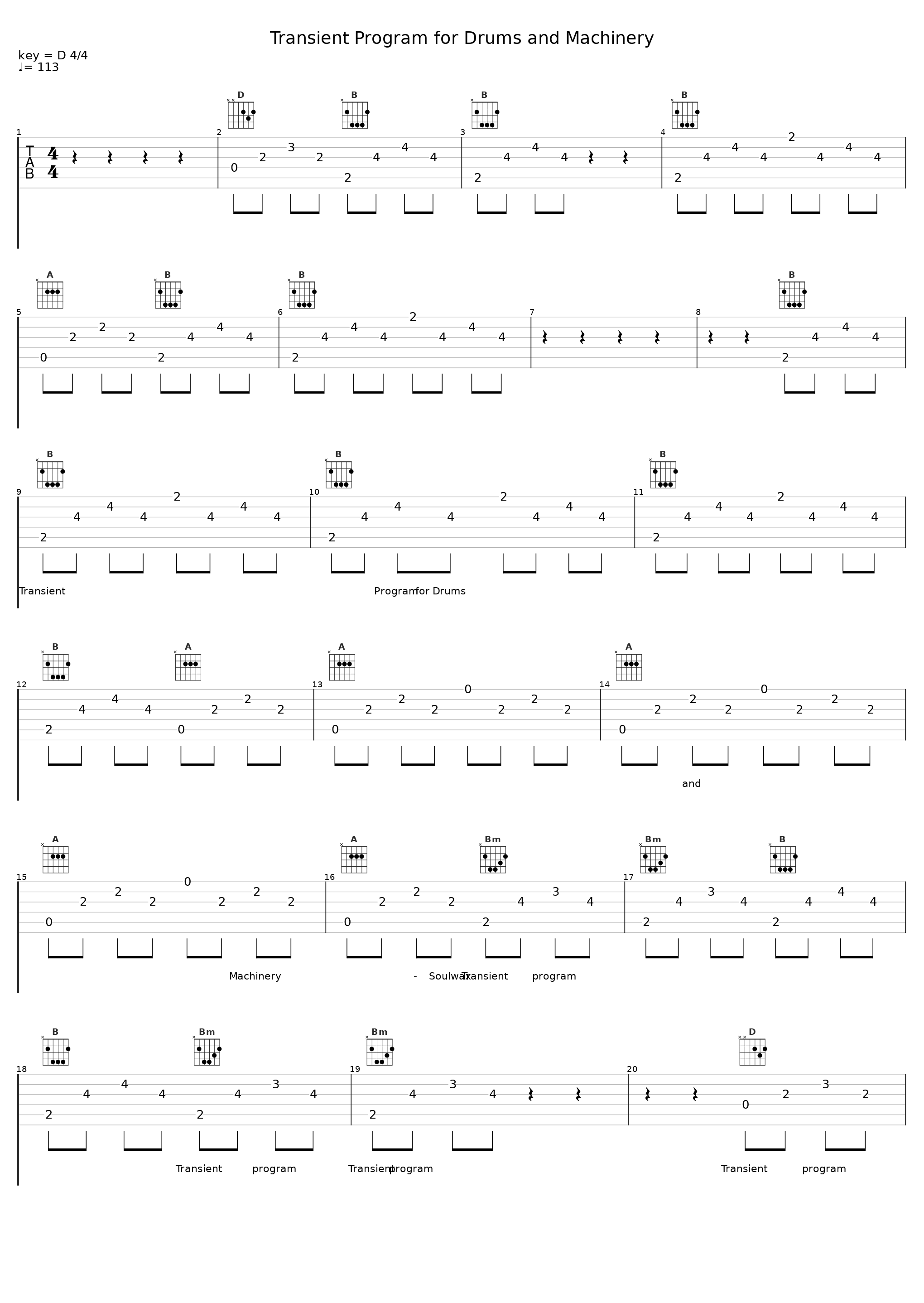 Transient Program for Drums and Machinery_Soulwax_1