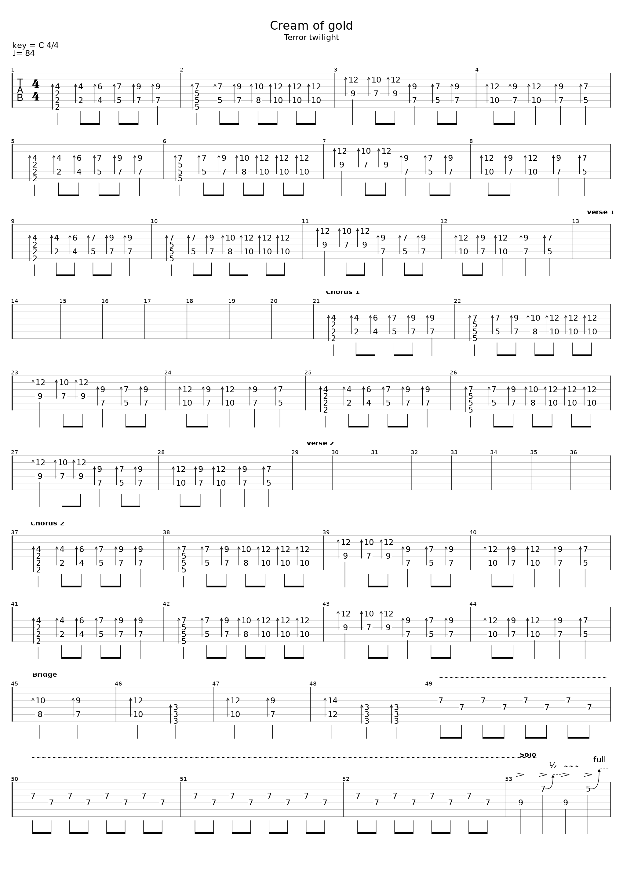 Cream Of Gold_Pavement_1