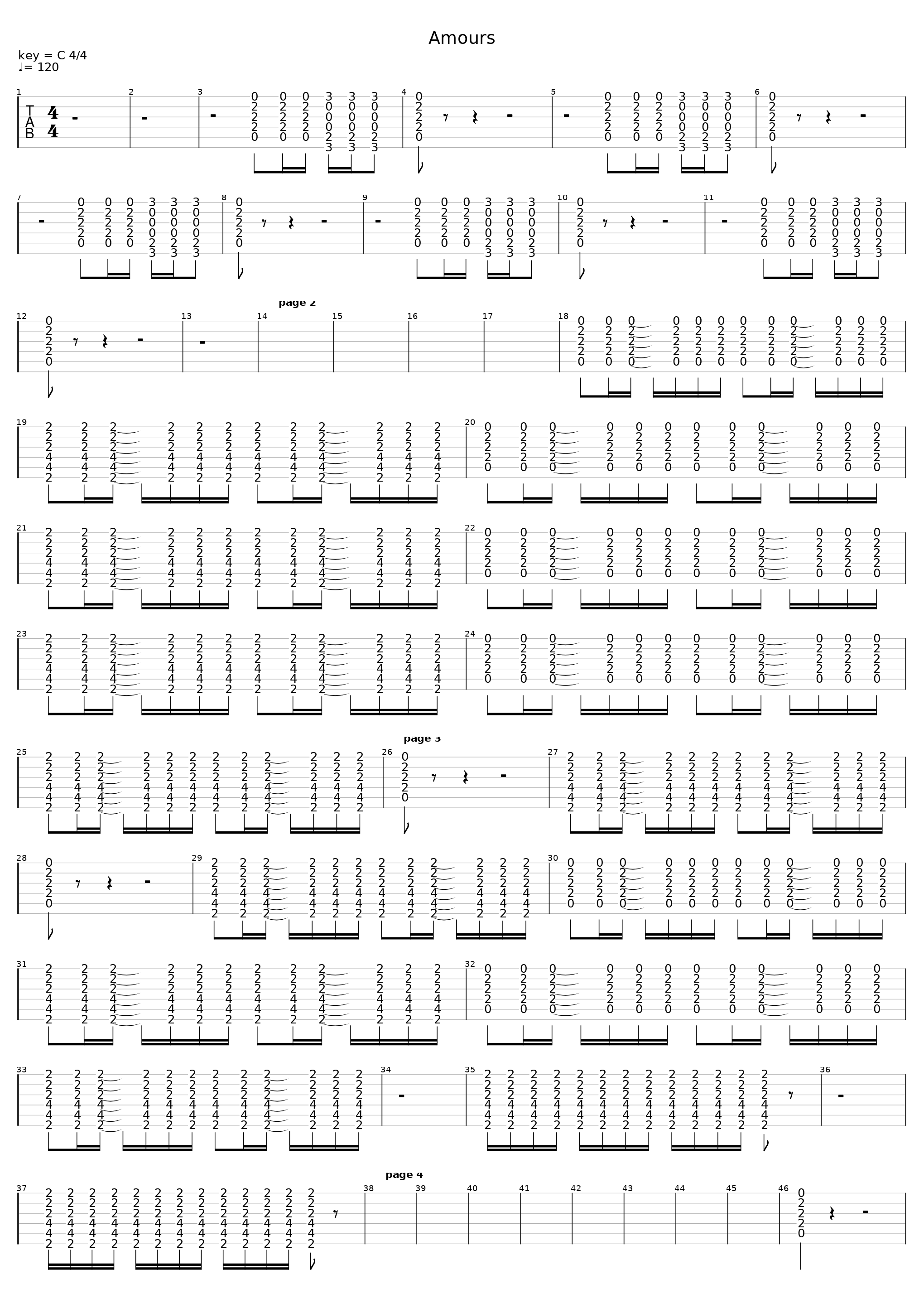 Amours_Louise Attaque_1