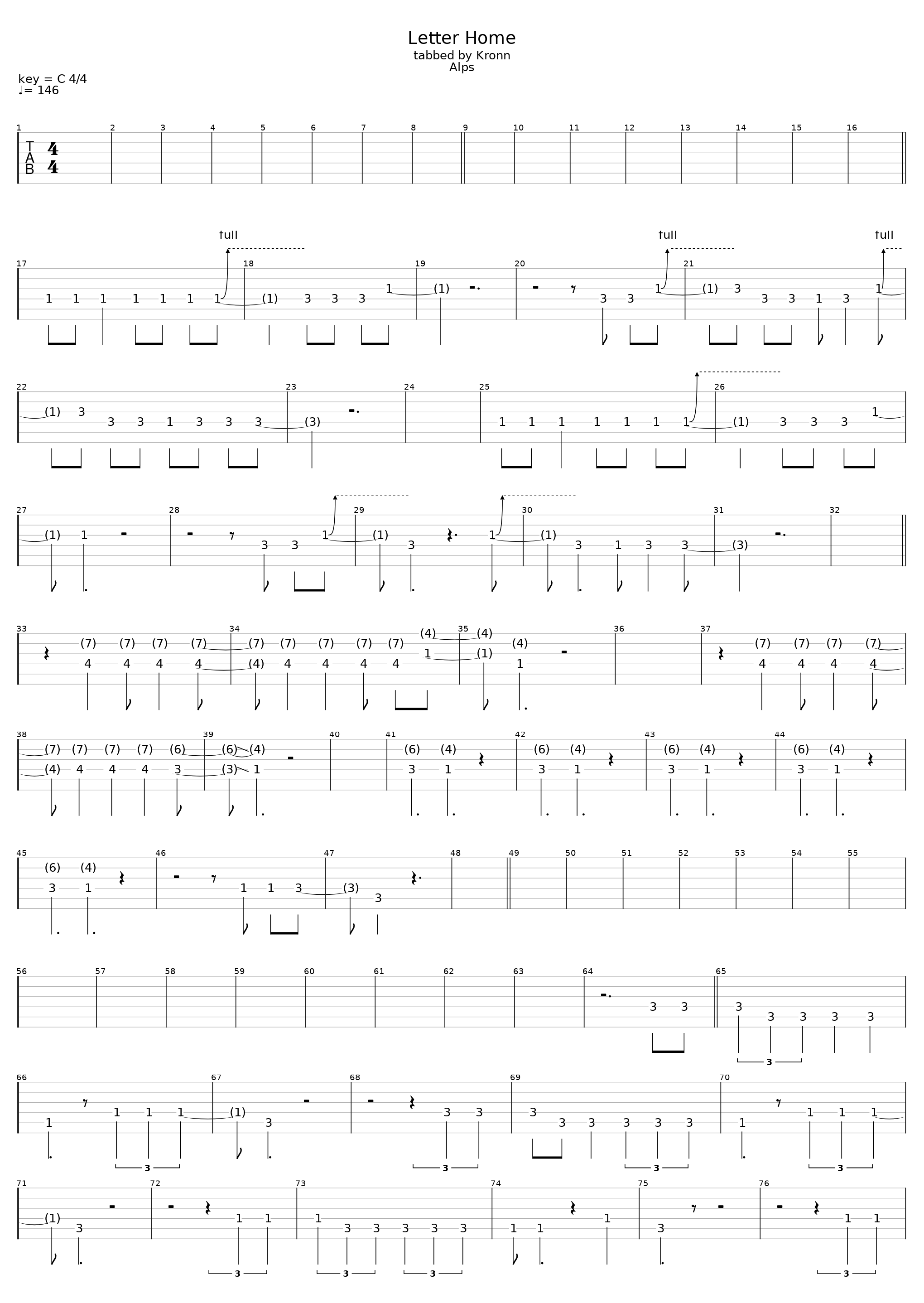 Letter Home_Motorama_1