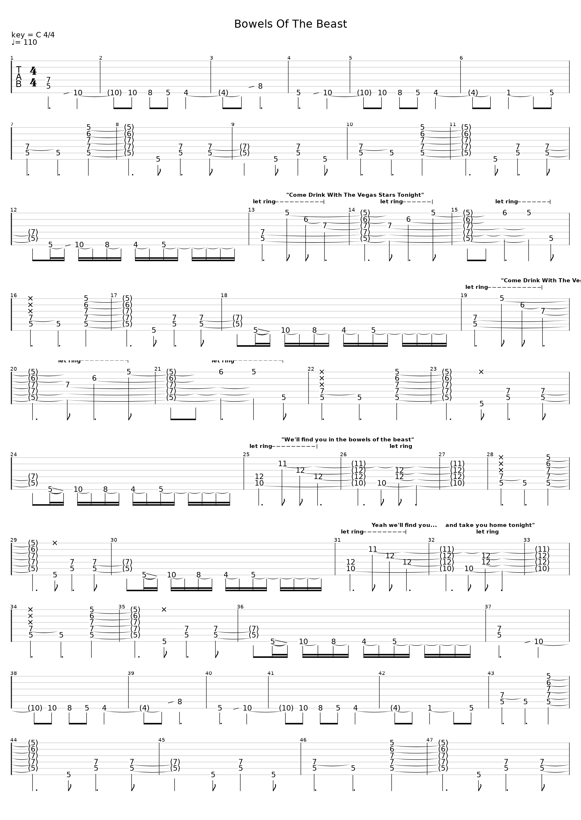 Bowels Of The Beast_The Raveonettes_1