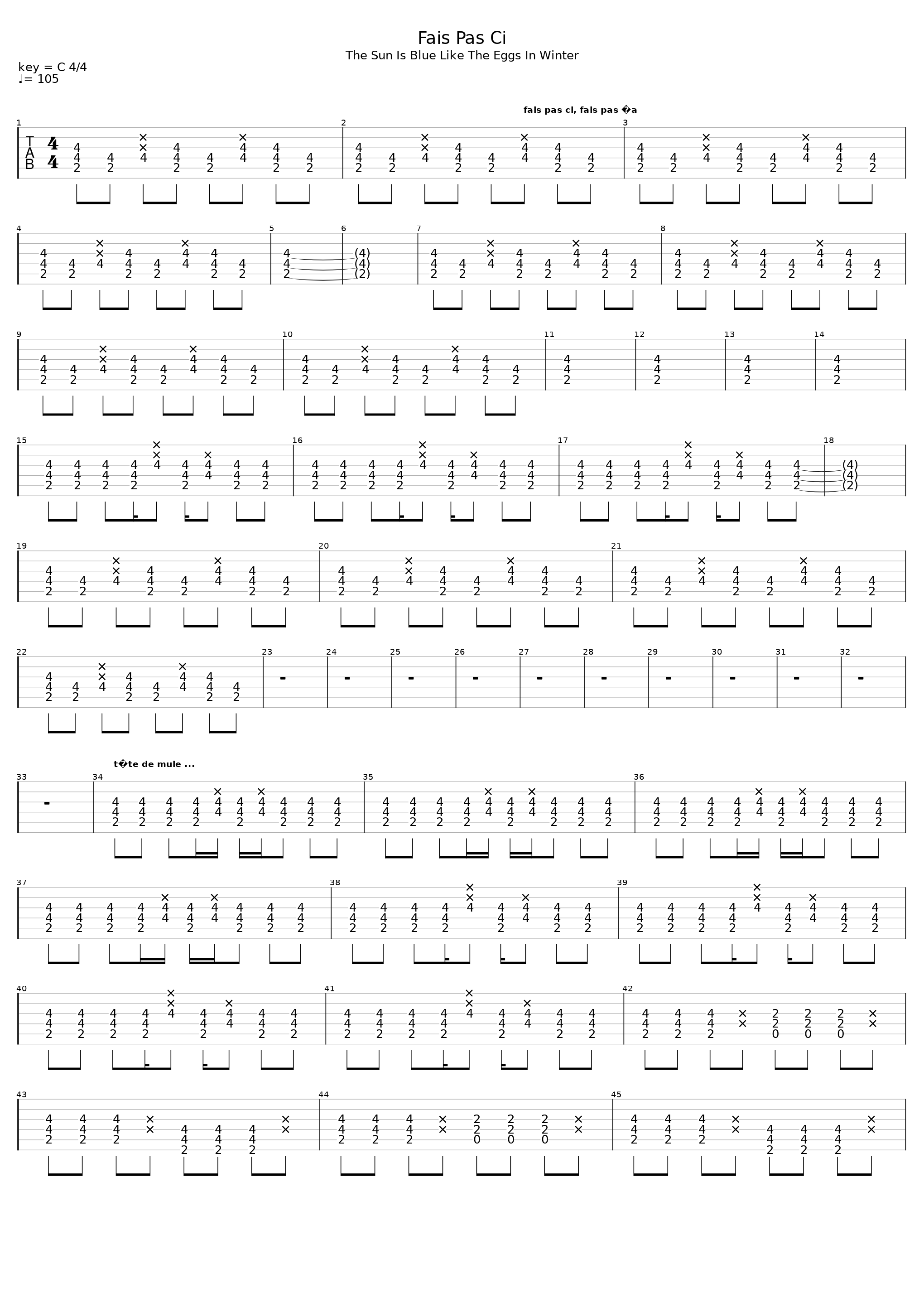 Fais Pas Ci_Dionysos_1