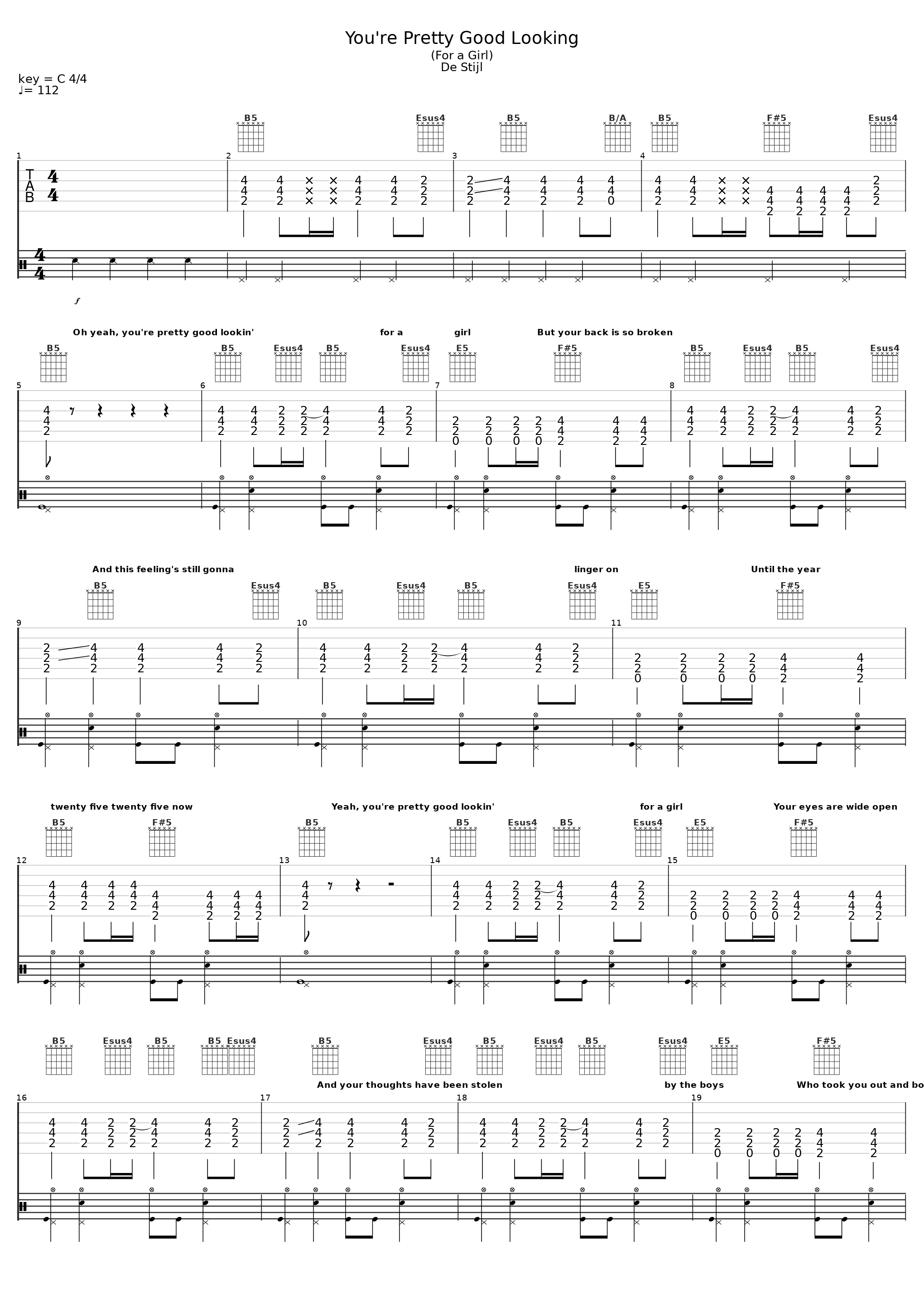 You're Pretty Good Looking_The White Stripes_1