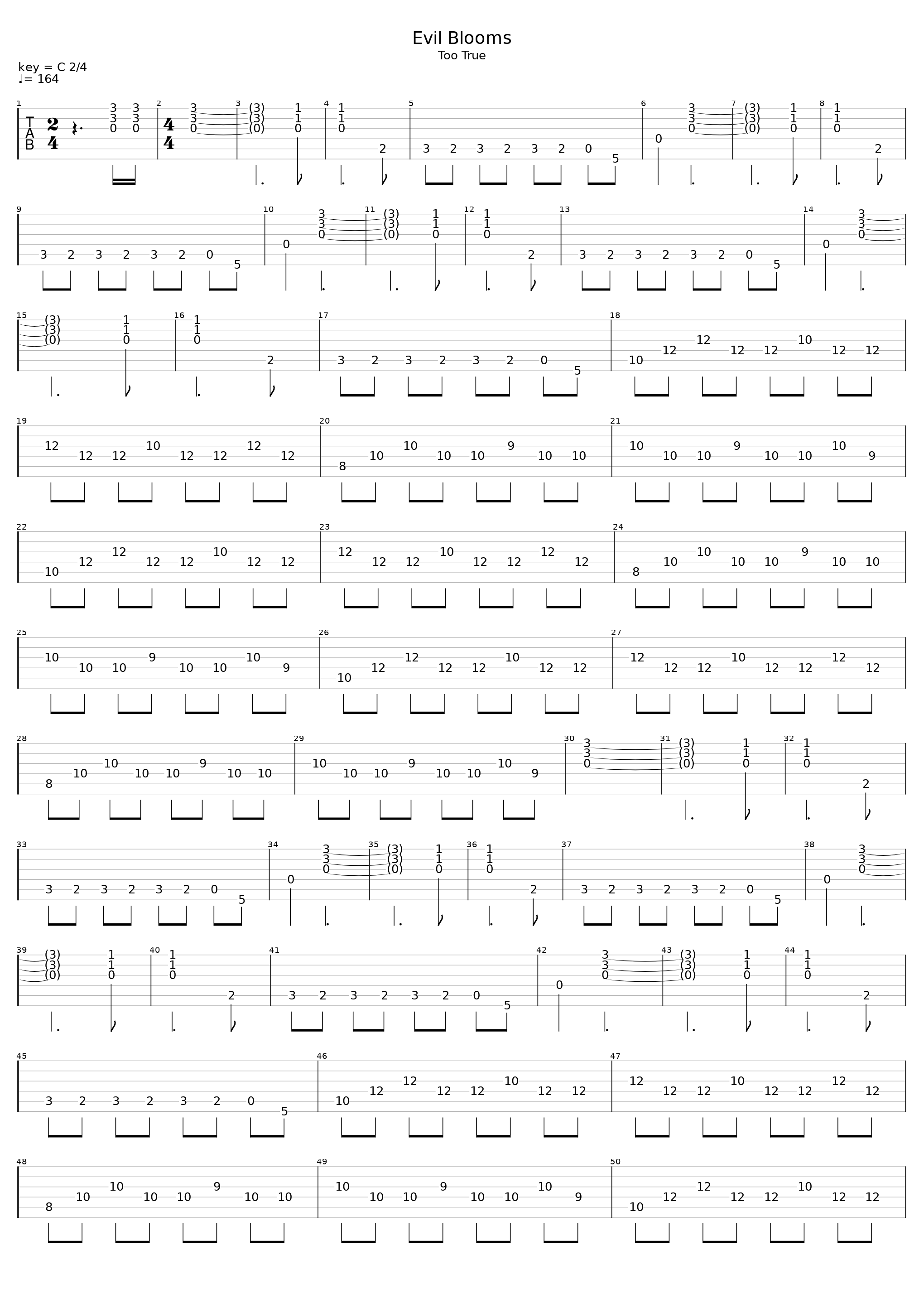 Evil Blooms_Dum Dum Girls_1