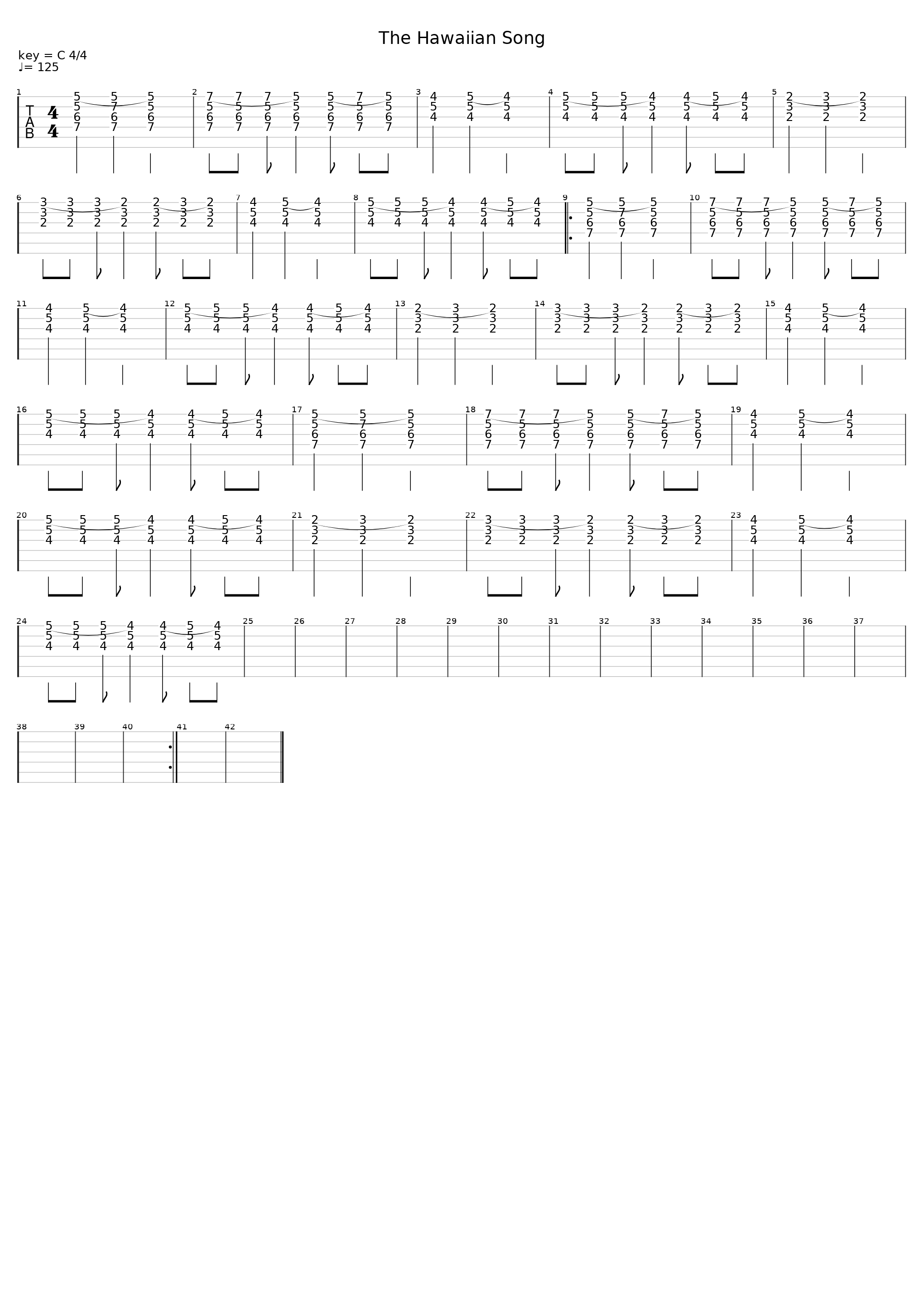 The Hawaiian Song_First Impression_1