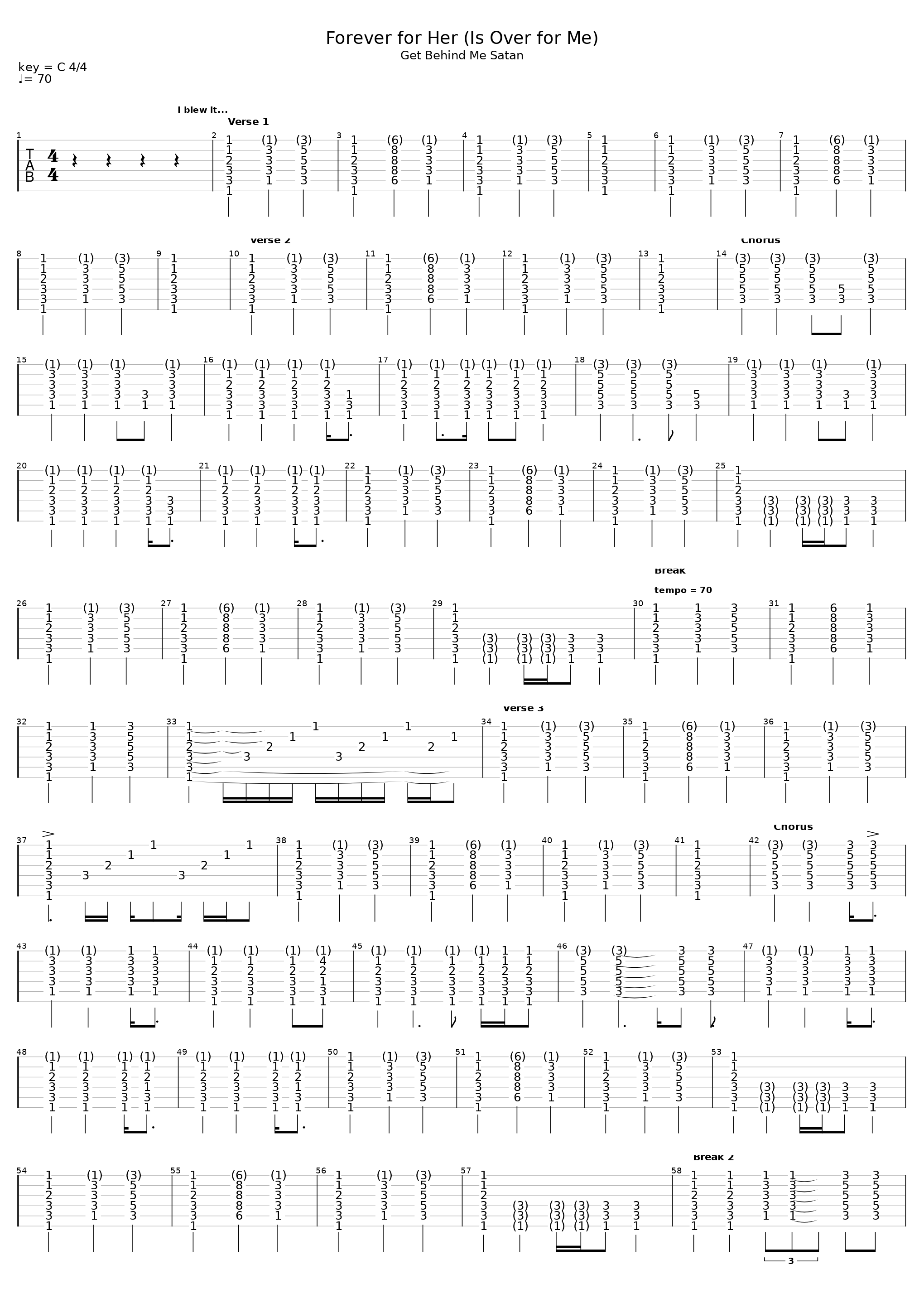 Forever For Her (Is Over For Me)_The White Stripes_1