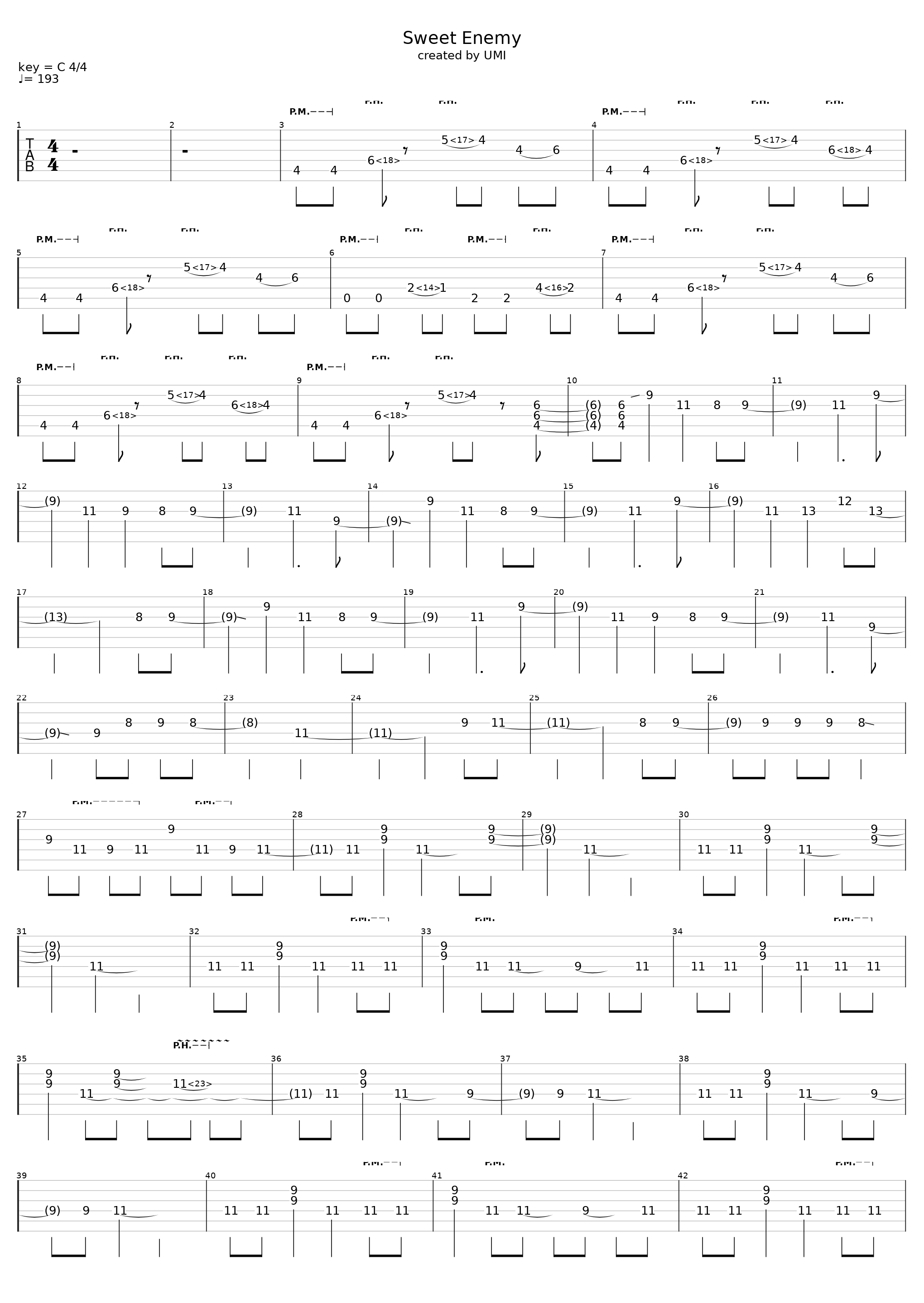 Sweet Enemy_La'mule_1