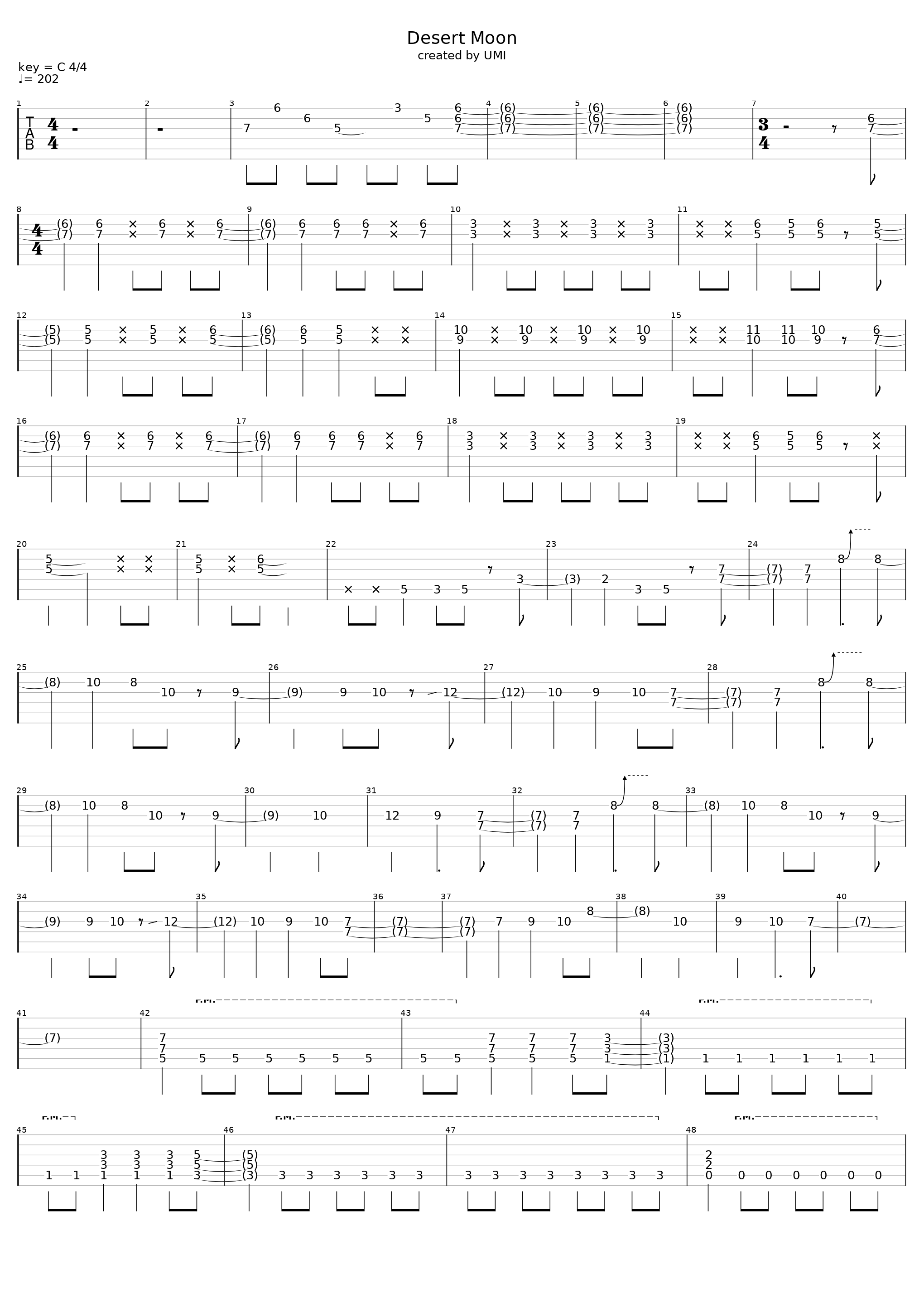 Desert moon_La'mule_1