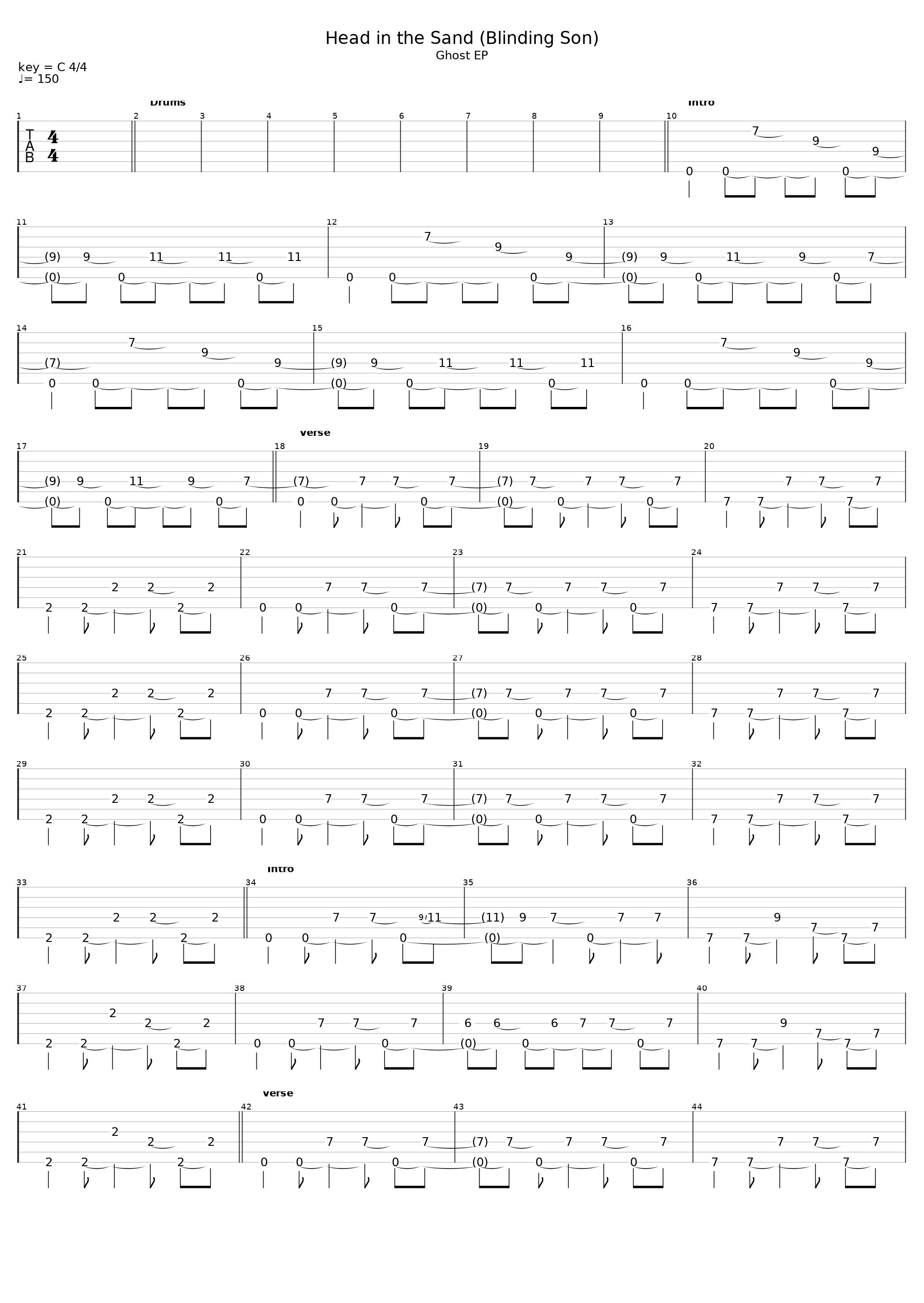 Head In The Sand (Blinding Son)_Seahaven_1