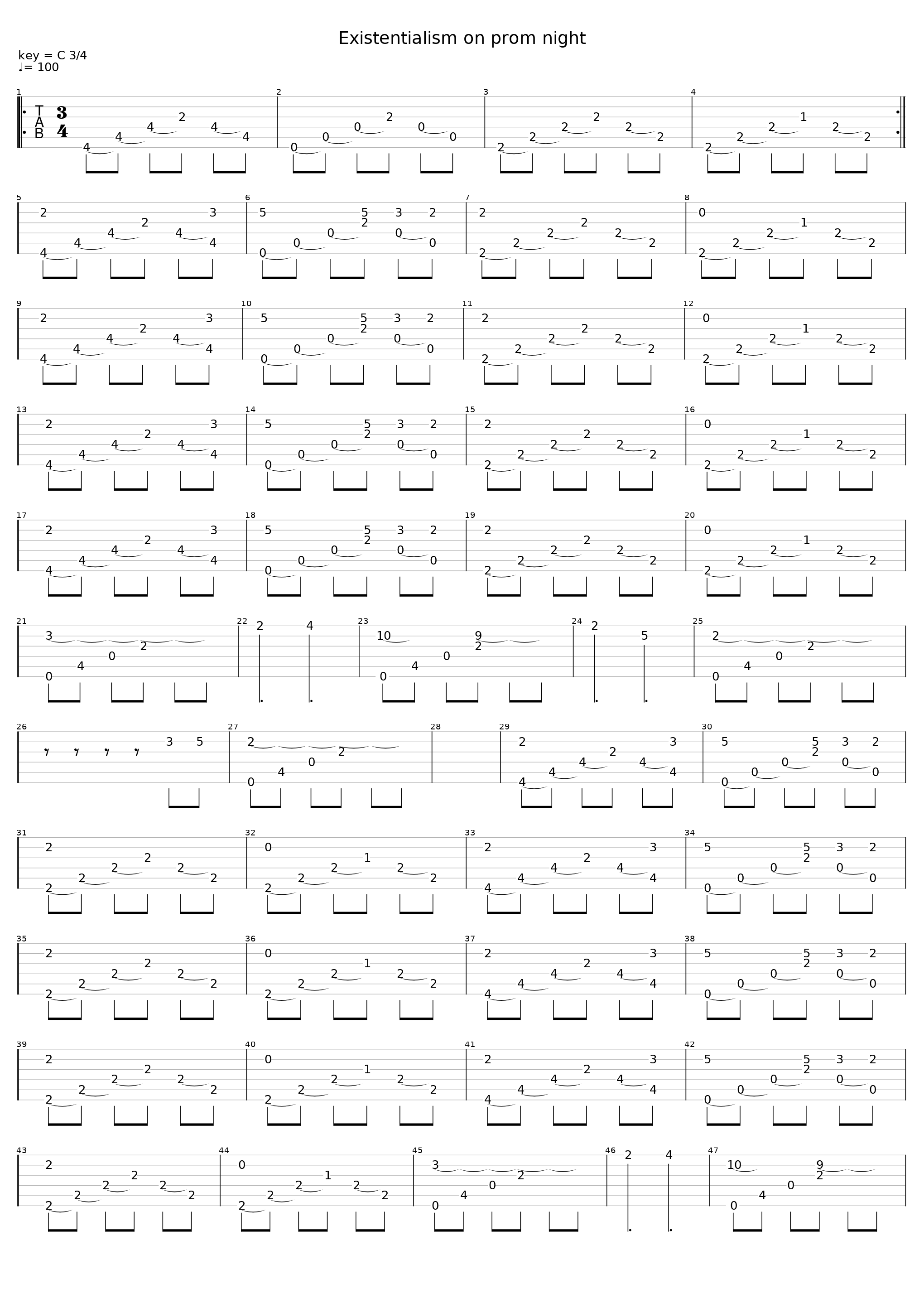 Existentialism On Prom Night_Straylight Run_1