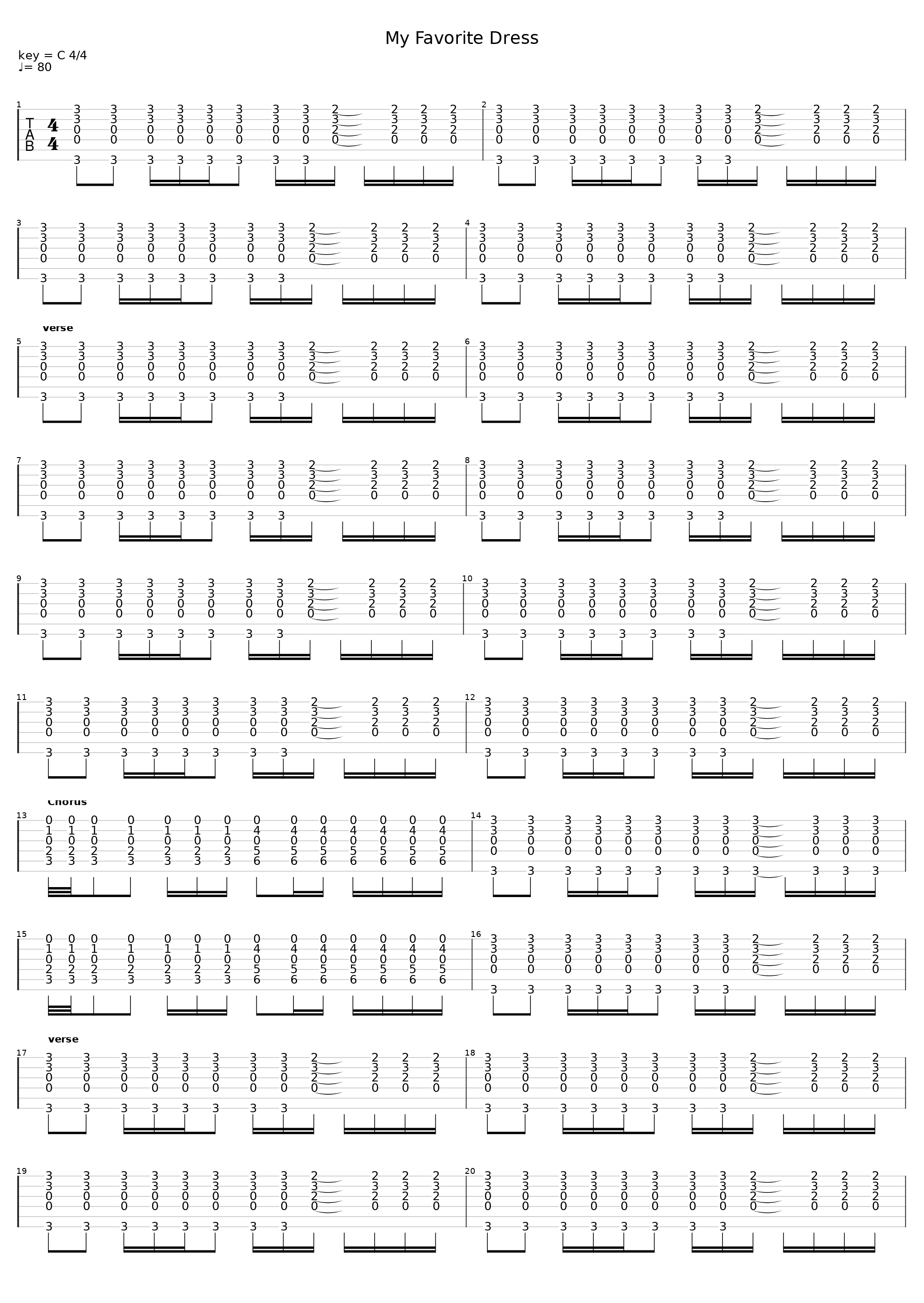 My Favorite Dress_The Wedding Present_1